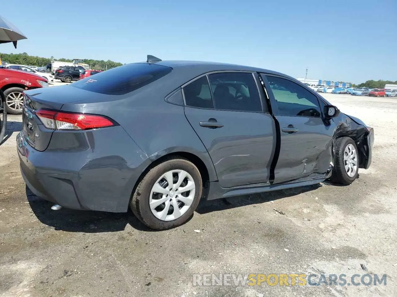 3 Photograph of a damaged car 5YFB4MDE5SP229843 TOYOTA COROLLA 2025