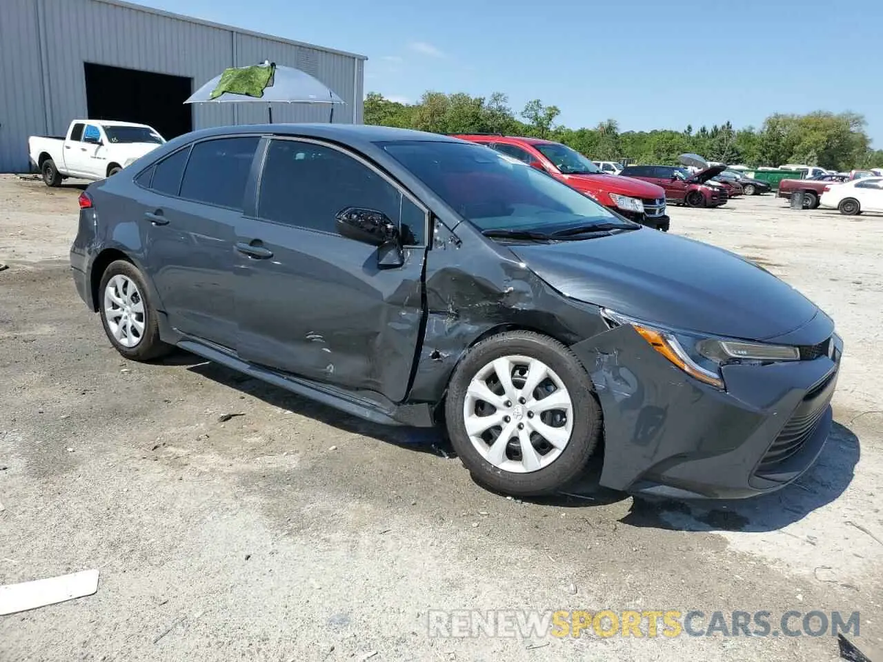 4 Photograph of a damaged car 5YFB4MDE5SP229843 TOYOTA COROLLA 2025