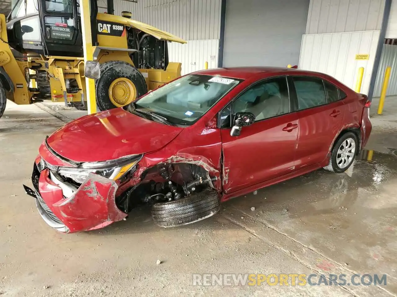 1 Фотография поврежденного автомобиля 5YFB4MDE5SP250370 TOYOTA COROLLA 2025