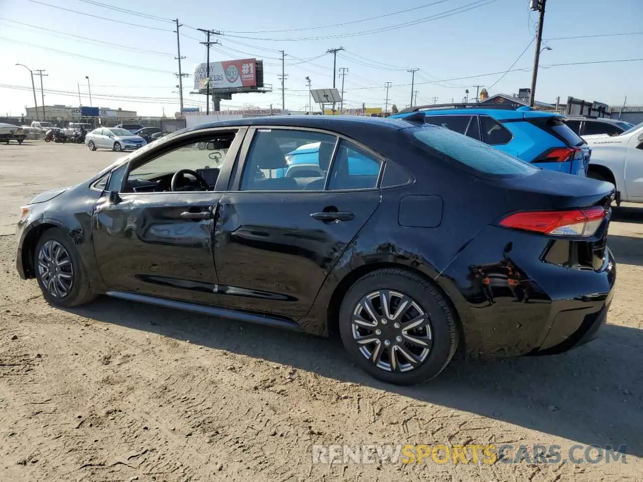 2 Photograph of a damaged car 5YFB4MDE5SP259778 TOYOTA COROLLA 2025