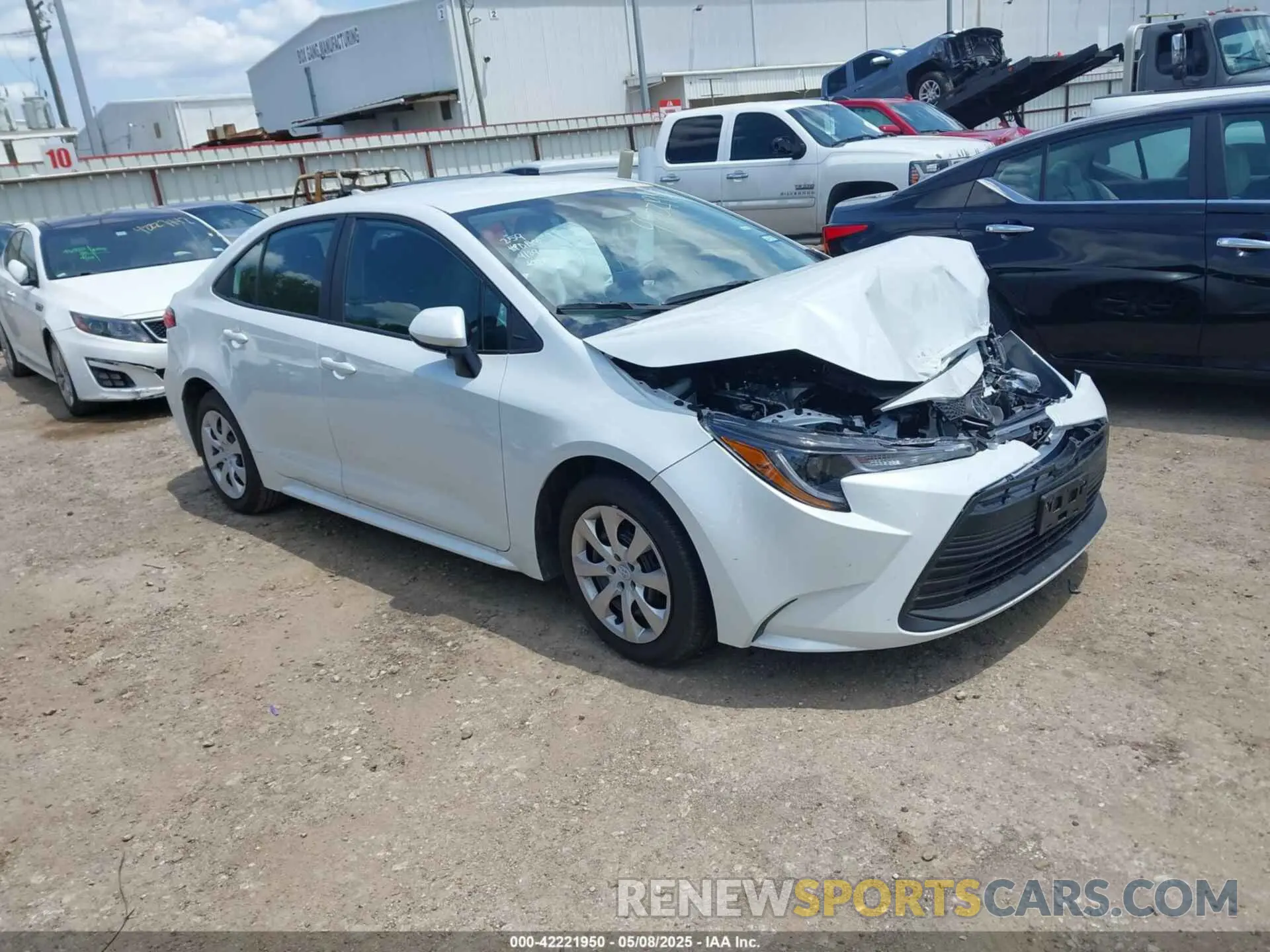1 Фотография поврежденного автомобиля 5YFB4MDE5SP284079 TOYOTA COROLLA 2025
