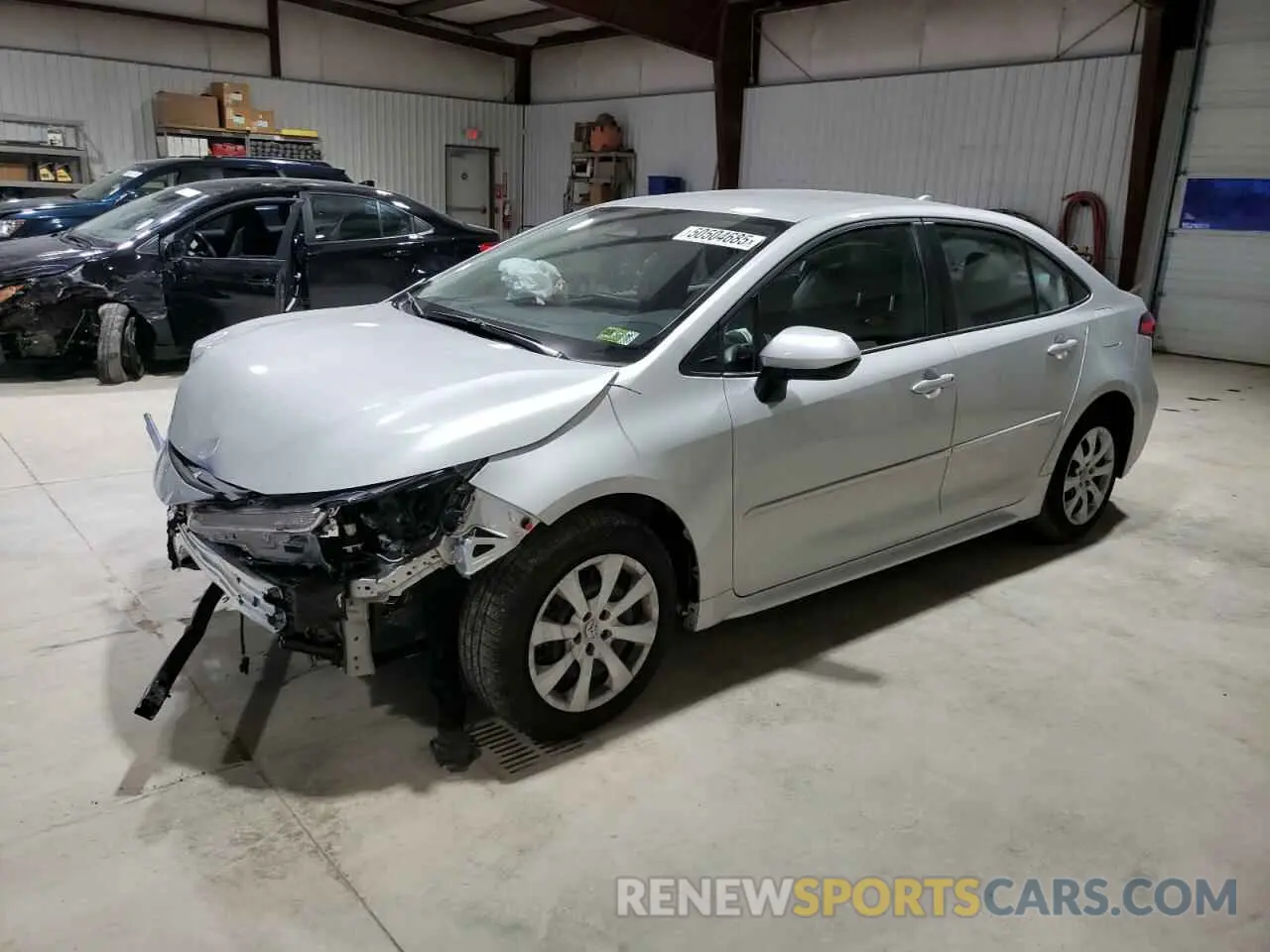1 Photograph of a damaged car 5YFB4MDE6SP238325 TOYOTA COROLLA 2025