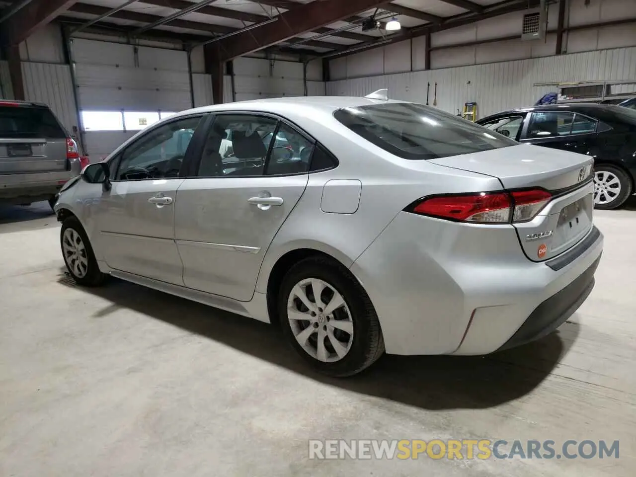 2 Photograph of a damaged car 5YFB4MDE6SP238325 TOYOTA COROLLA 2025