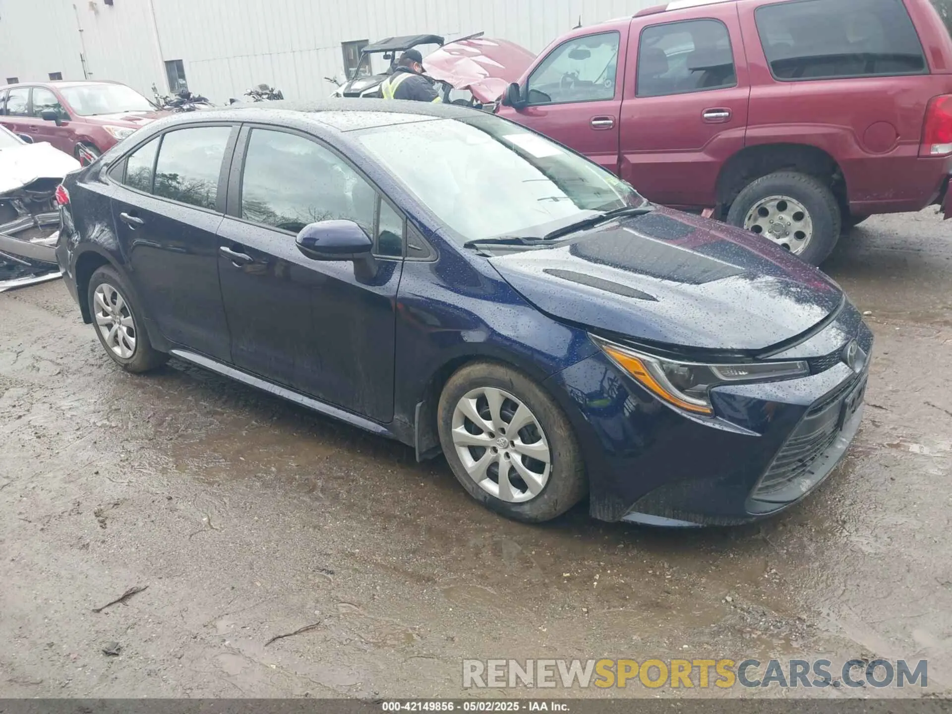 1 Photograph of a damaged car 5YFB4MDE6SP247199 TOYOTA COROLLA 2025