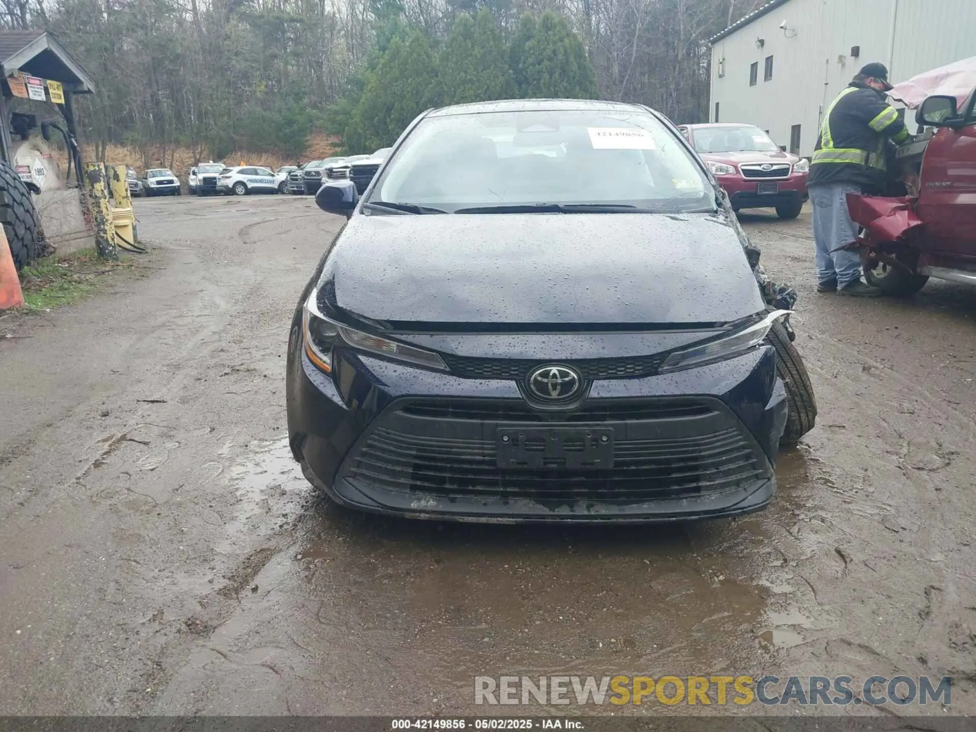 12 Photograph of a damaged car 5YFB4MDE6SP247199 TOYOTA COROLLA 2025