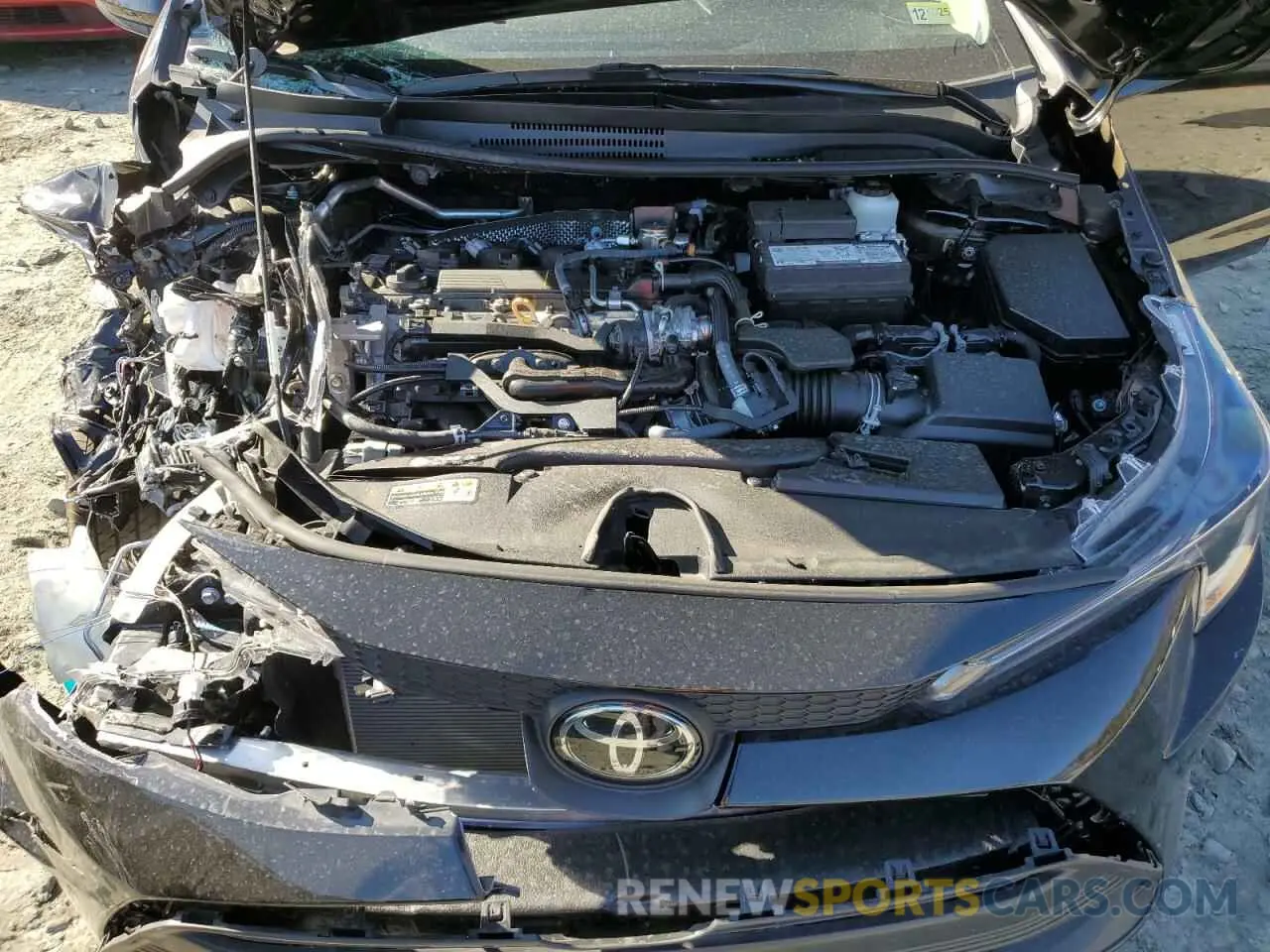 12 Photograph of a damaged car 5YFB4MDE6SP248207 TOYOTA COROLLA 2025