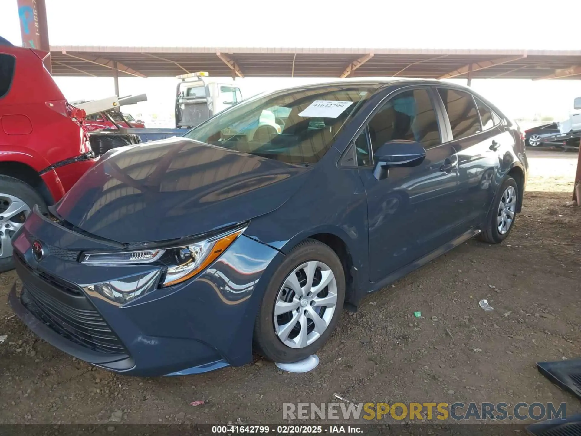 2 Фотография поврежденного автомобиля 5YFB4MDE6SP252600 TOYOTA COROLLA 2025
