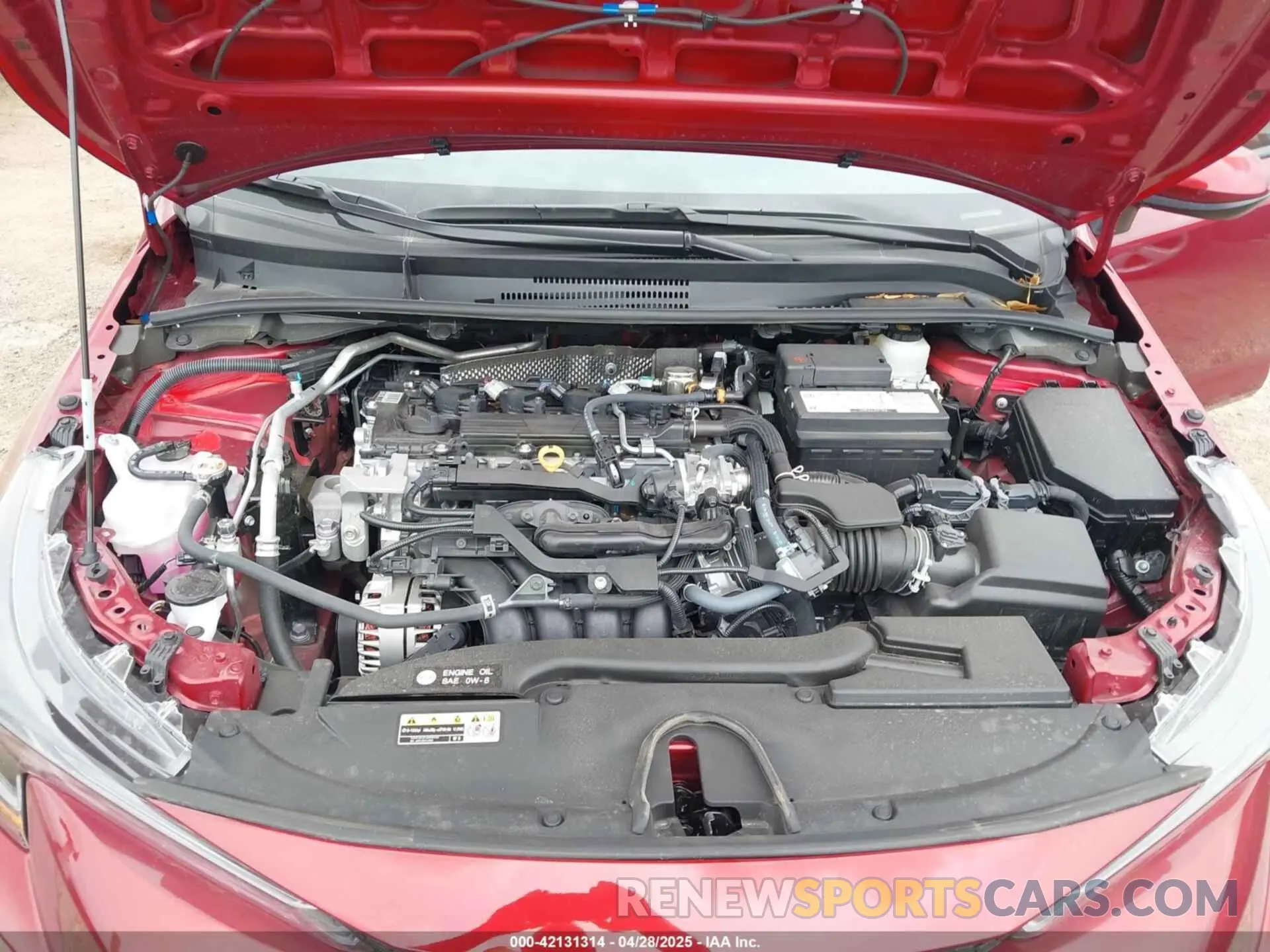 10 Фотография поврежденного автомобиля 5YFB4MDE6SP256565 TOYOTA COROLLA 2025