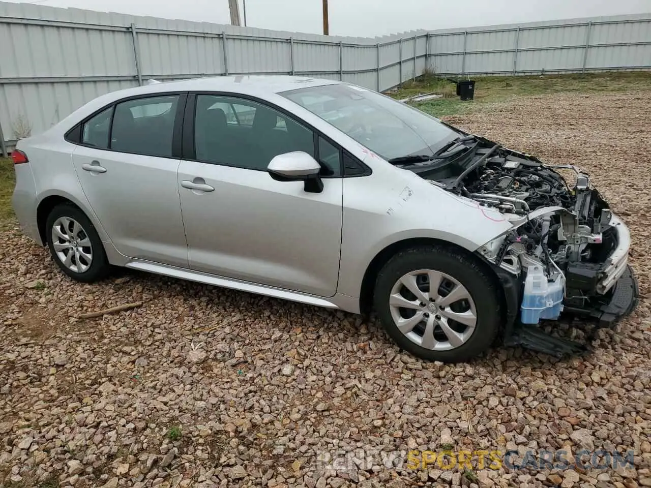 4 Photograph of a damaged car 5YFB4MDE6SP258445 TOYOTA COROLLA 2025
