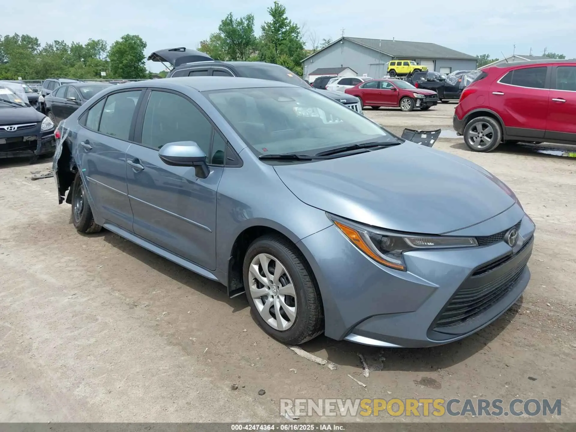 1 Фотография поврежденного автомобиля 5YFB4MDE6SP290649 TOYOTA COROLLA 2025