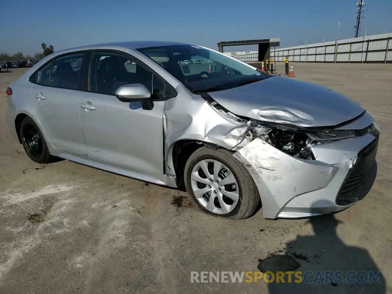 4 Photograph of a damaged car 5YFB4MDE7SP230248 TOYOTA COROLLA 2025