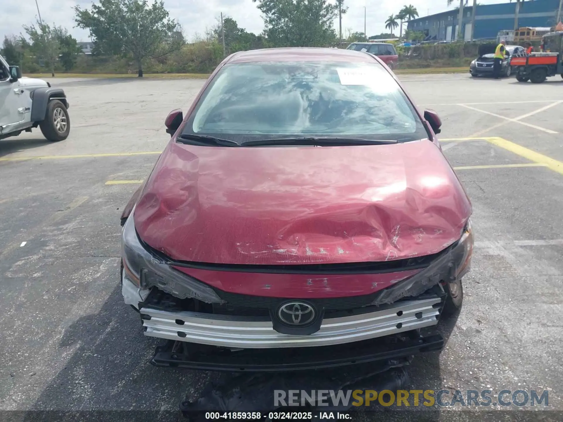11 Photograph of a damaged car 5YFB4MDE7SP235434 TOYOTA COROLLA 2025