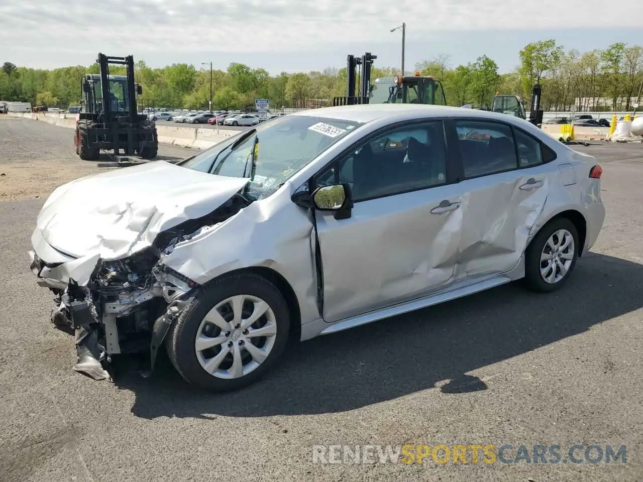 1 Photograph of a damaged car 5YFB4MDE7SP253741 TOYOTA COROLLA 2025