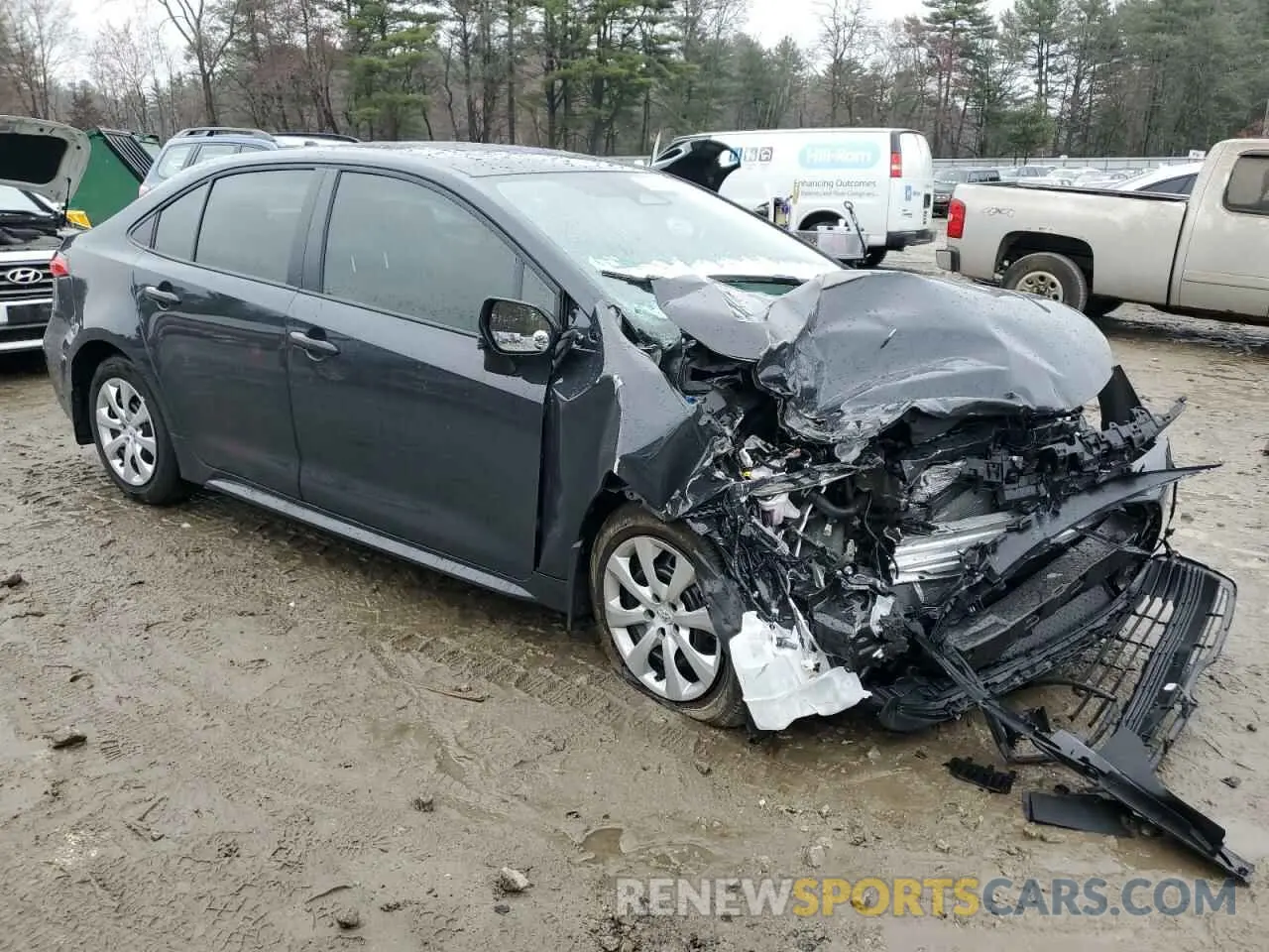 4 Фотография поврежденного автомобиля 5YFB4MDE7SP255540 TOYOTA COROLLA 2025