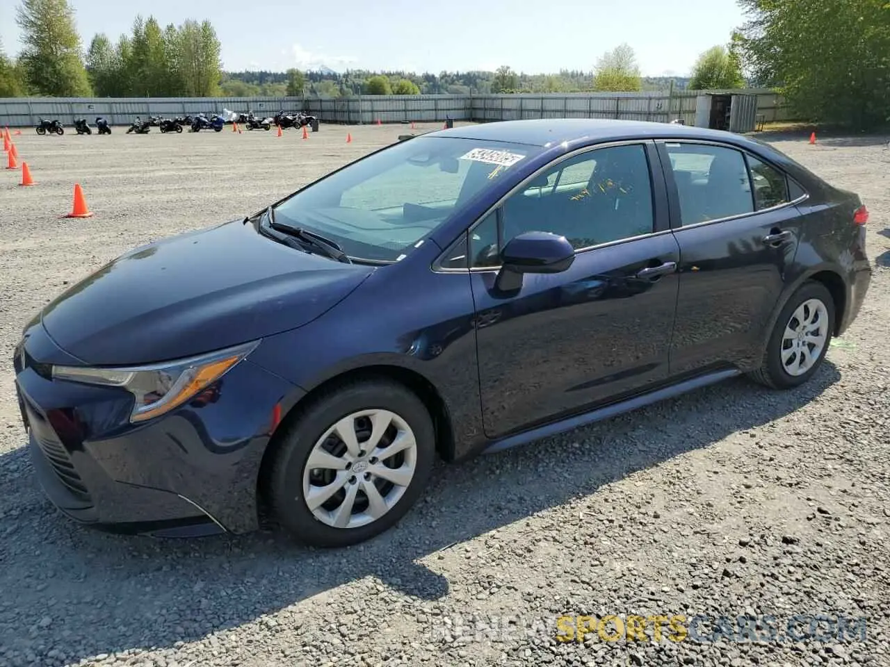 1 Photograph of a damaged car 5YFB4MDE7SP265291 TOYOTA COROLLA 2025