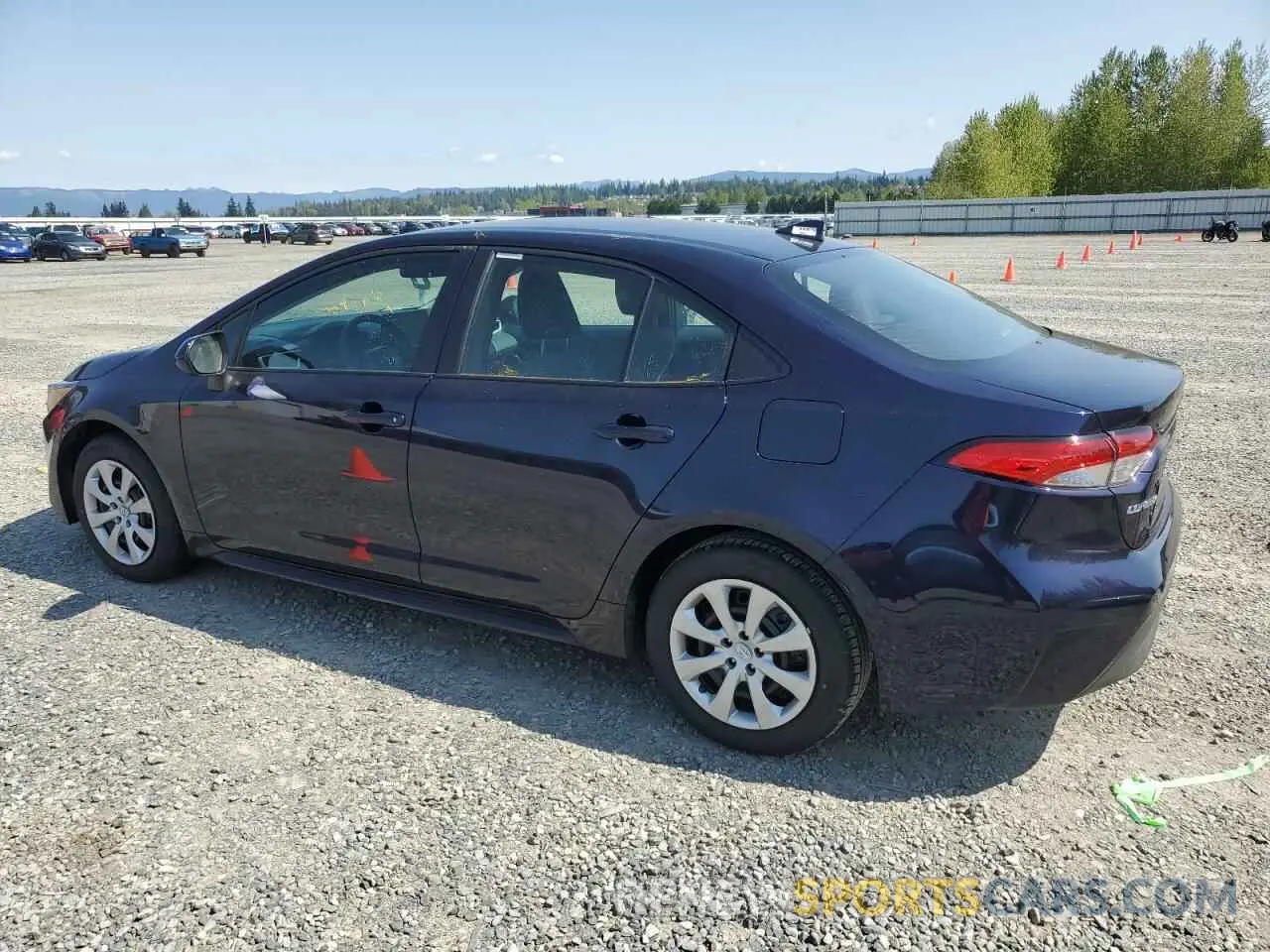 2 Photograph of a damaged car 5YFB4MDE7SP265291 TOYOTA COROLLA 2025