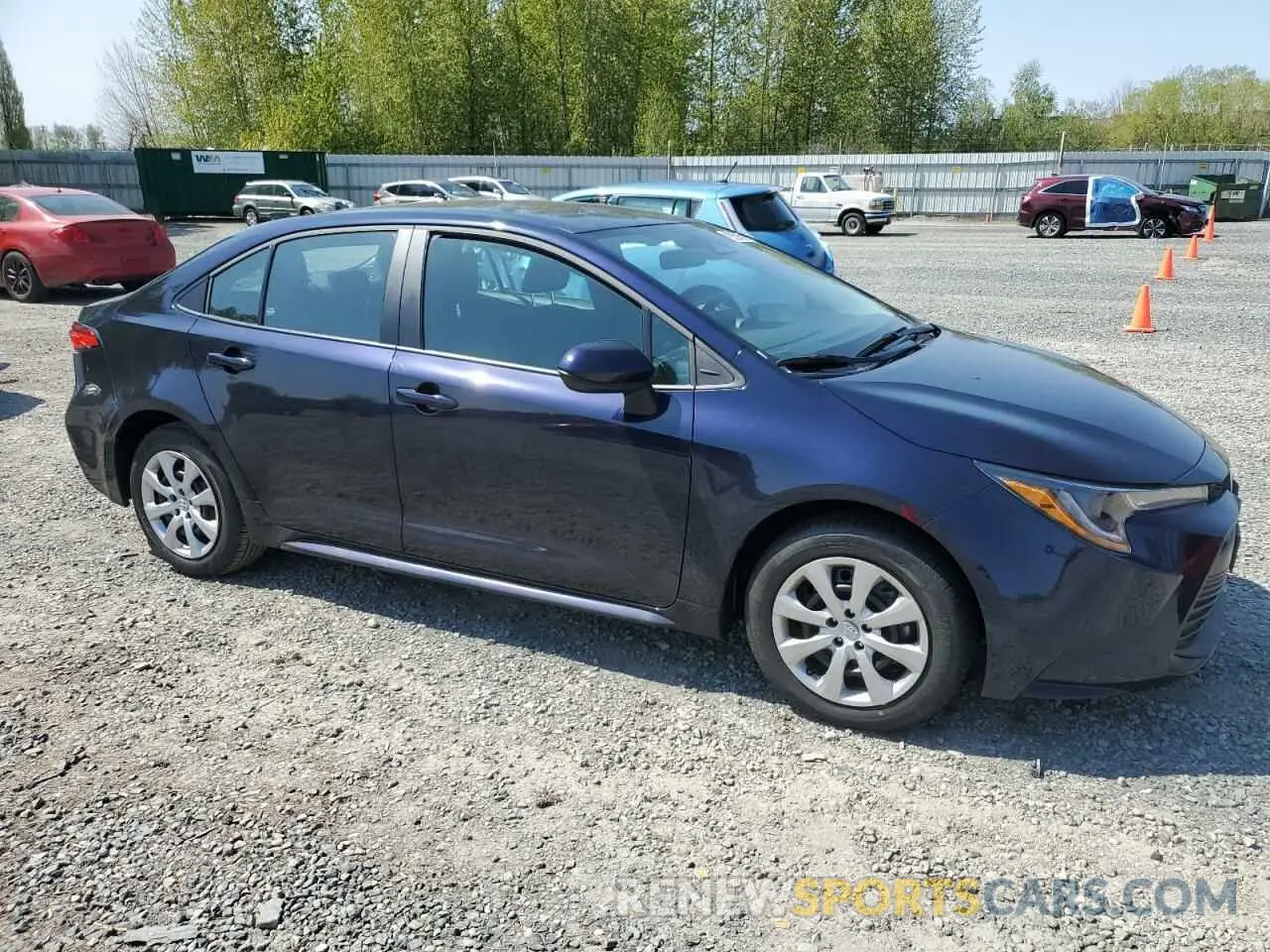 4 Photograph of a damaged car 5YFB4MDE7SP265291 TOYOTA COROLLA 2025