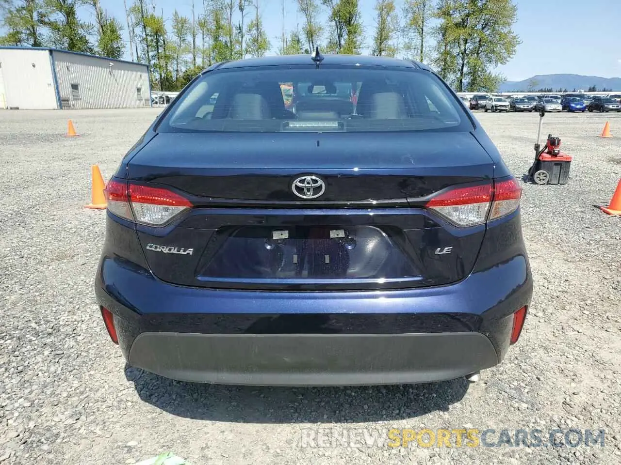 6 Photograph of a damaged car 5YFB4MDE7SP265291 TOYOTA COROLLA 2025
