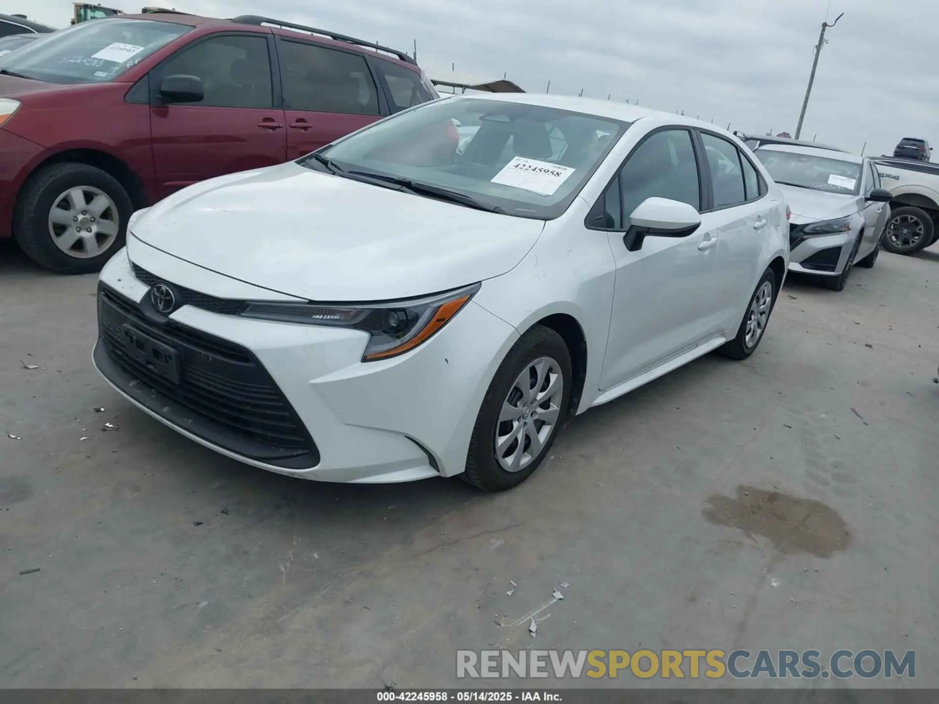 2 Фотография поврежденного автомобиля 5YFB4MDE7SP271155 TOYOTA COROLLA 2025