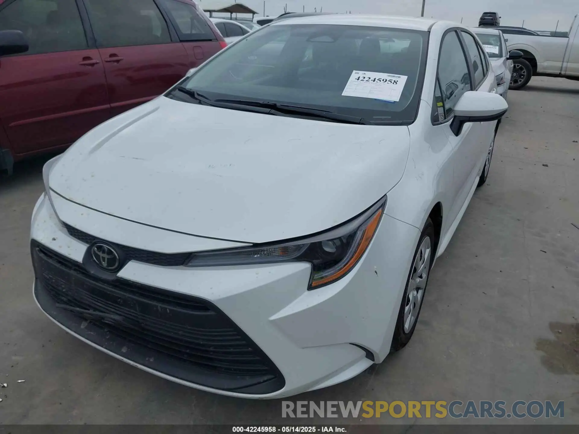 6 Фотография поврежденного автомобиля 5YFB4MDE7SP271155 TOYOTA COROLLA 2025