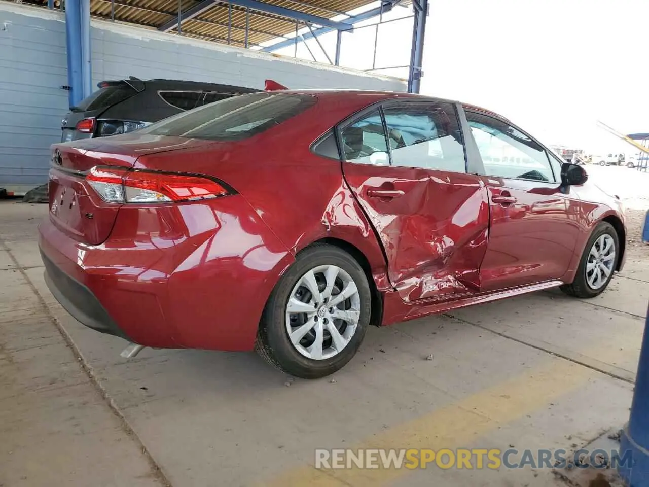3 Photograph of a damaged car 5YFB4MDE7SP272760 TOYOTA COROLLA 2025