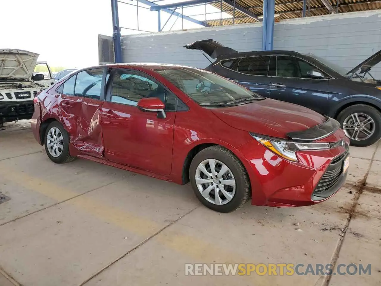 4 Photograph of a damaged car 5YFB4MDE7SP272760 TOYOTA COROLLA 2025