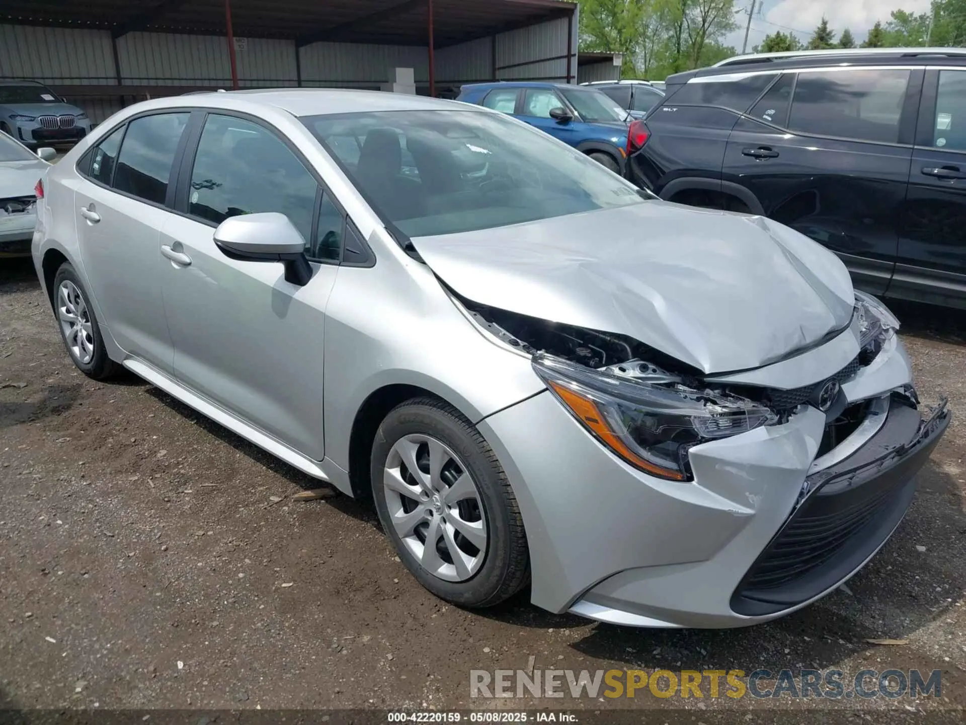 1 Photograph of a damaged car 5YFB4MDE7SP273892 TOYOTA COROLLA 2025