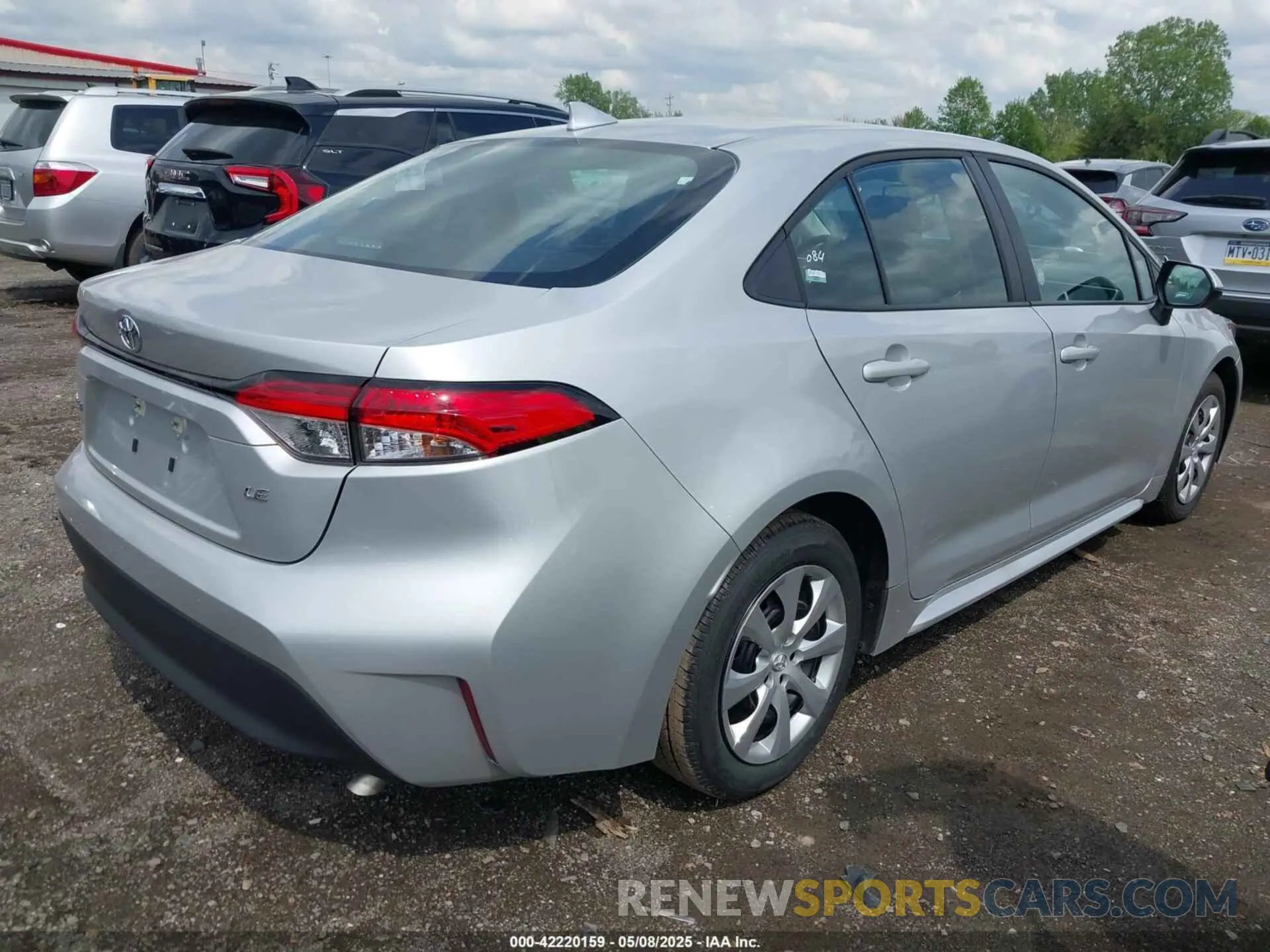4 Photograph of a damaged car 5YFB4MDE7SP273892 TOYOTA COROLLA 2025