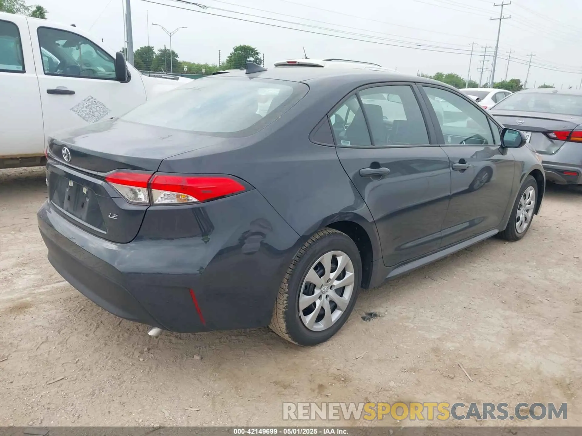 4 Photograph of a damaged car 5YFB4MDE7SP277876 TOYOTA COROLLA 2025