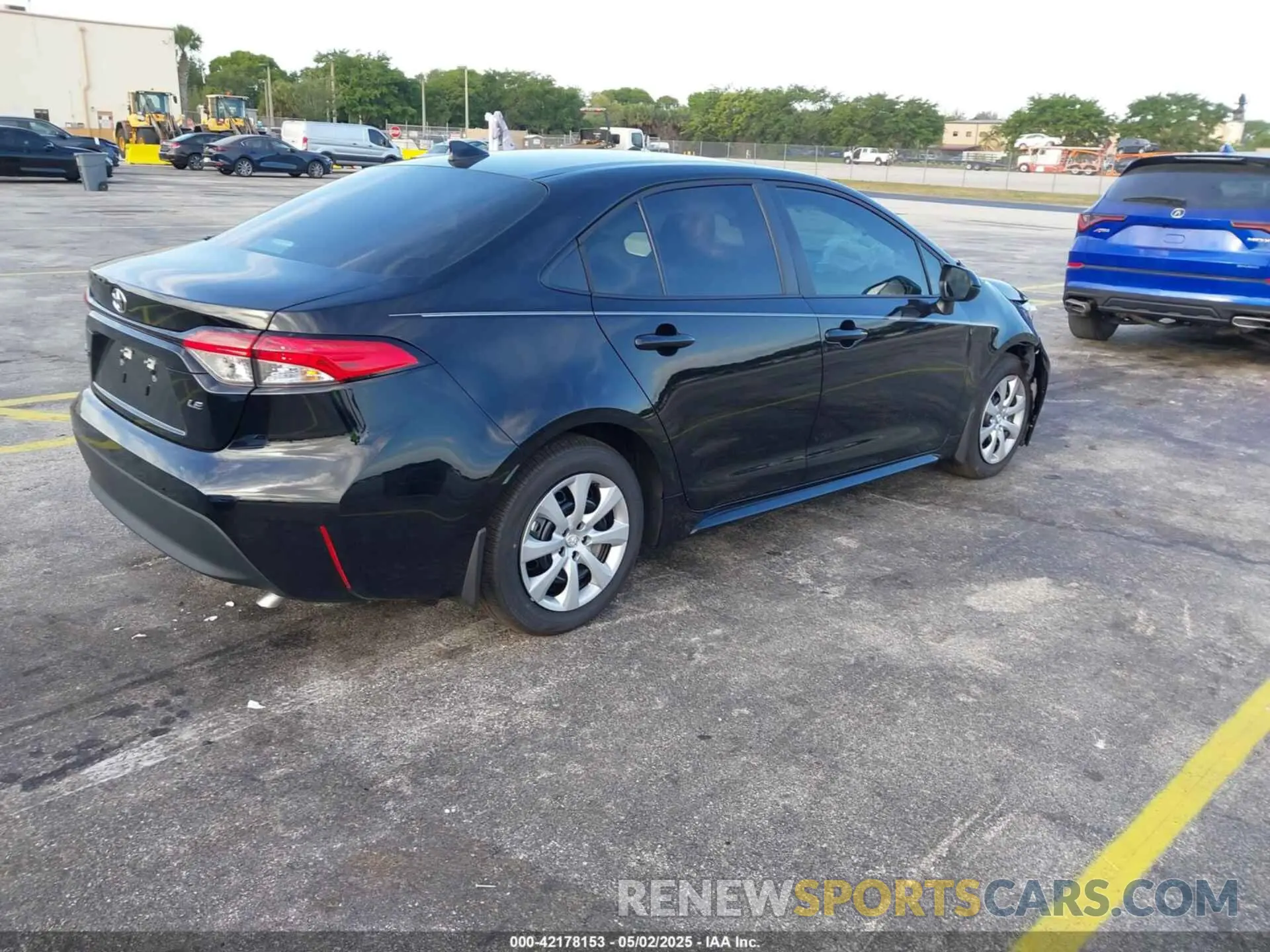 4 Photograph of a damaged car 5YFB4MDE7SP286769 TOYOTA COROLLA 2025