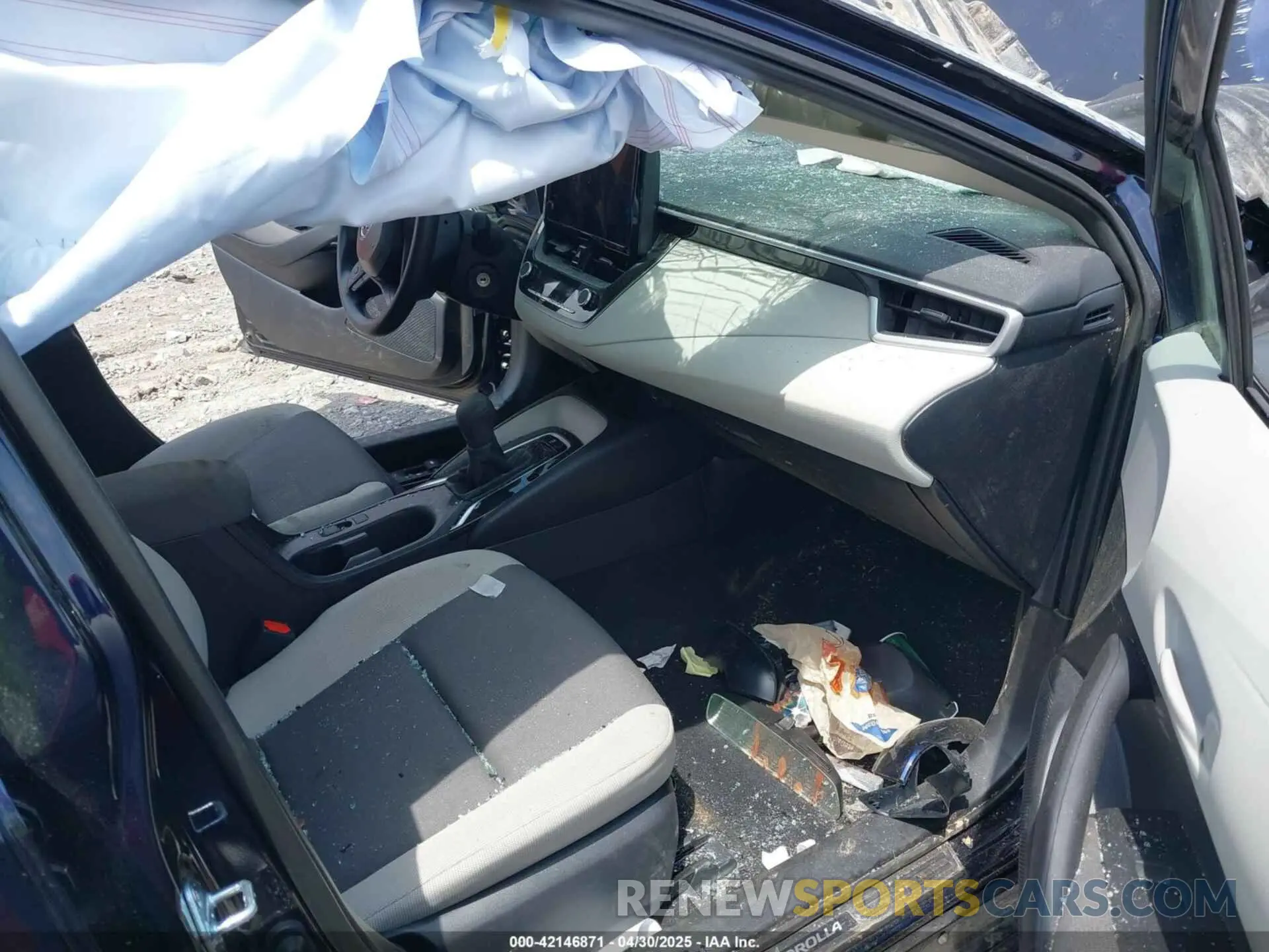 5 Photograph of a damaged car 5YFB4MDE7SP287677 TOYOTA COROLLA 2025