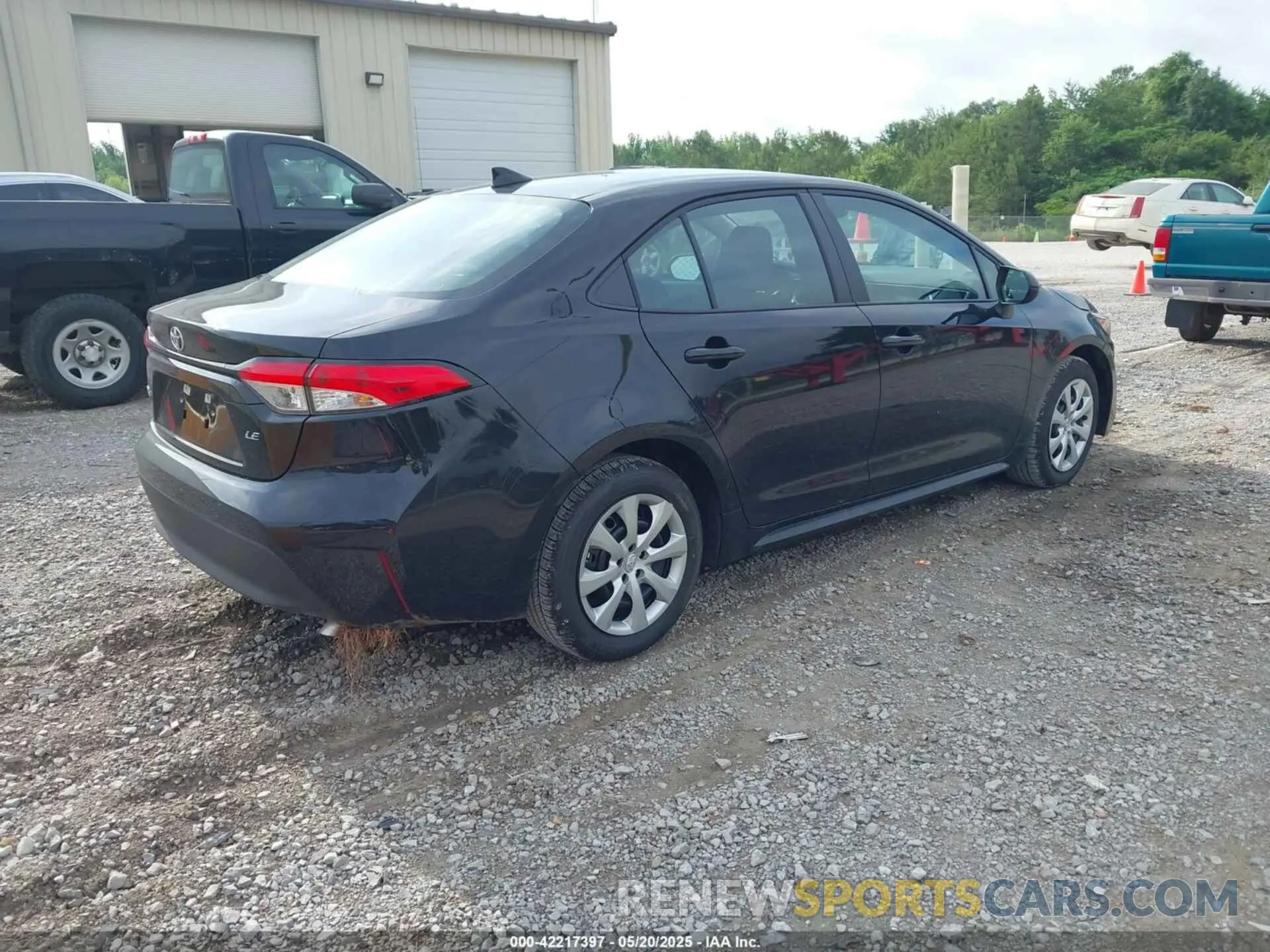 4 Photograph of a damaged car 5YFB4MDE7SP295939 TOYOTA COROLLA 2025
