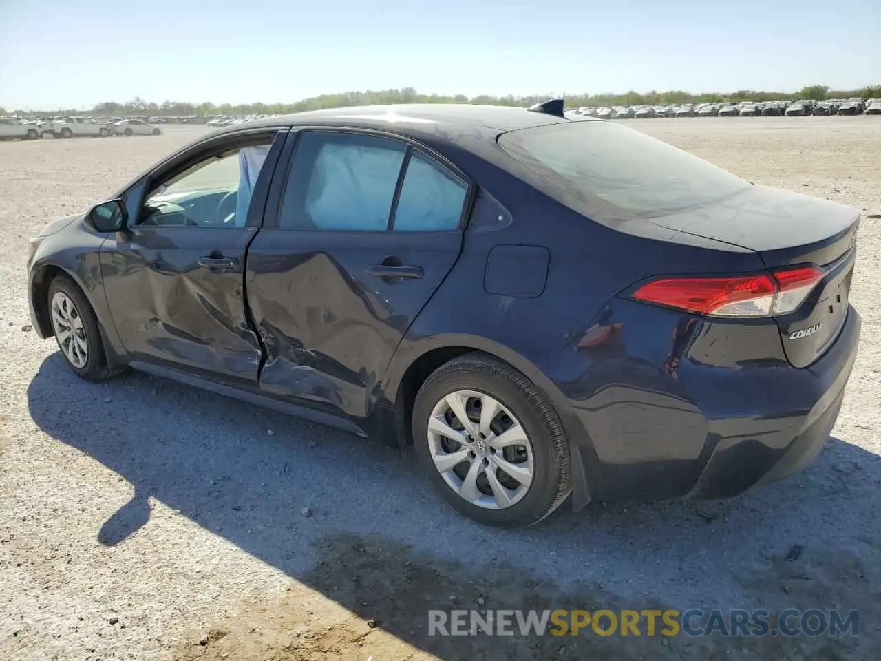 2 Photograph of a damaged car 5YFB4MDE8SP240125 TOYOTA COROLLA 2025
