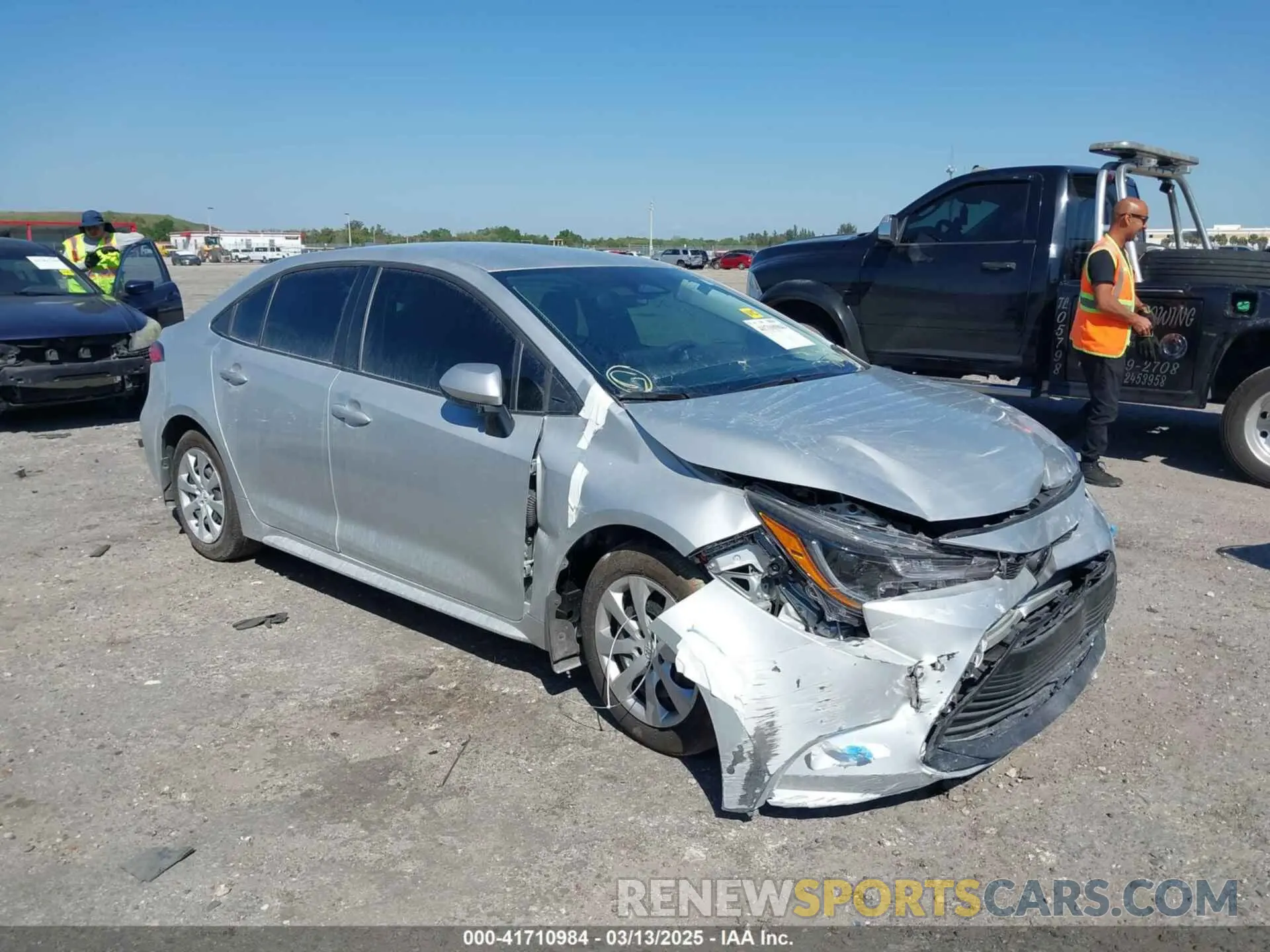 1 Фотография поврежденного автомобиля 5YFB4MDE8SP244854 TOYOTA COROLLA 2025