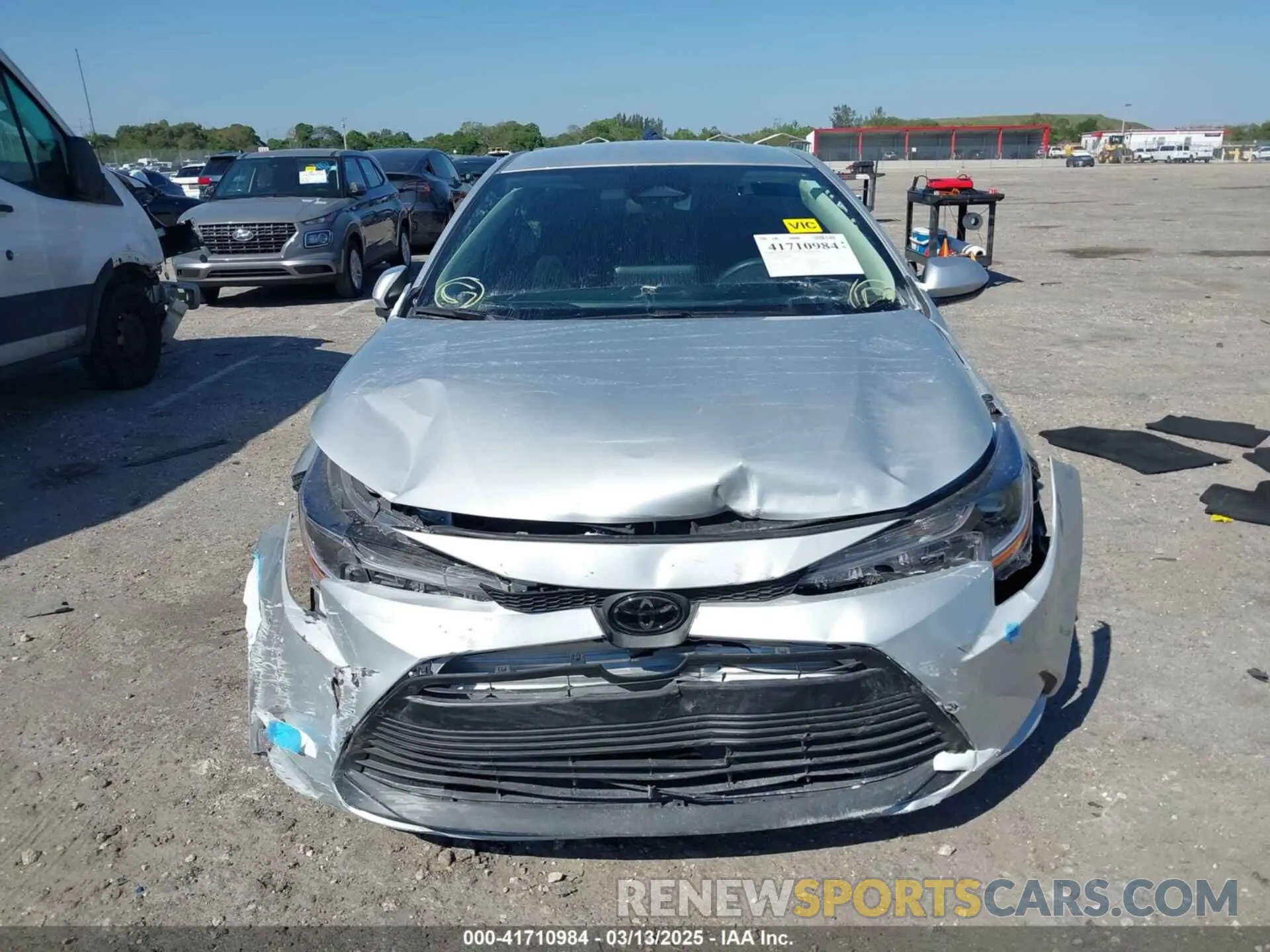 11 Фотография поврежденного автомобиля 5YFB4MDE8SP244854 TOYOTA COROLLA 2025
