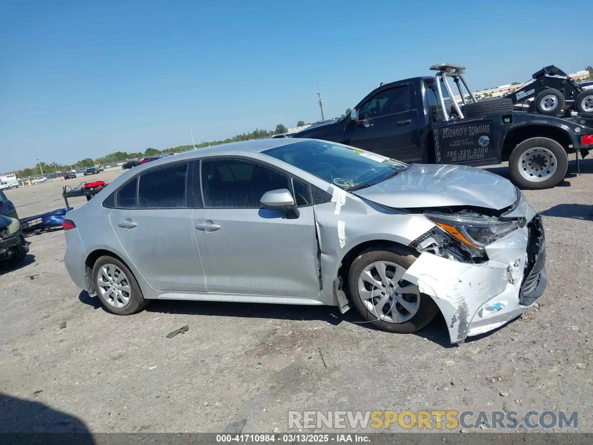 12 Фотография поврежденного автомобиля 5YFB4MDE8SP244854 TOYOTA COROLLA 2025