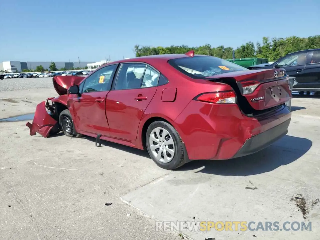 2 Фотография поврежденного автомобиля 5YFB4MDE8SP265087 TOYOTA COROLLA 2025