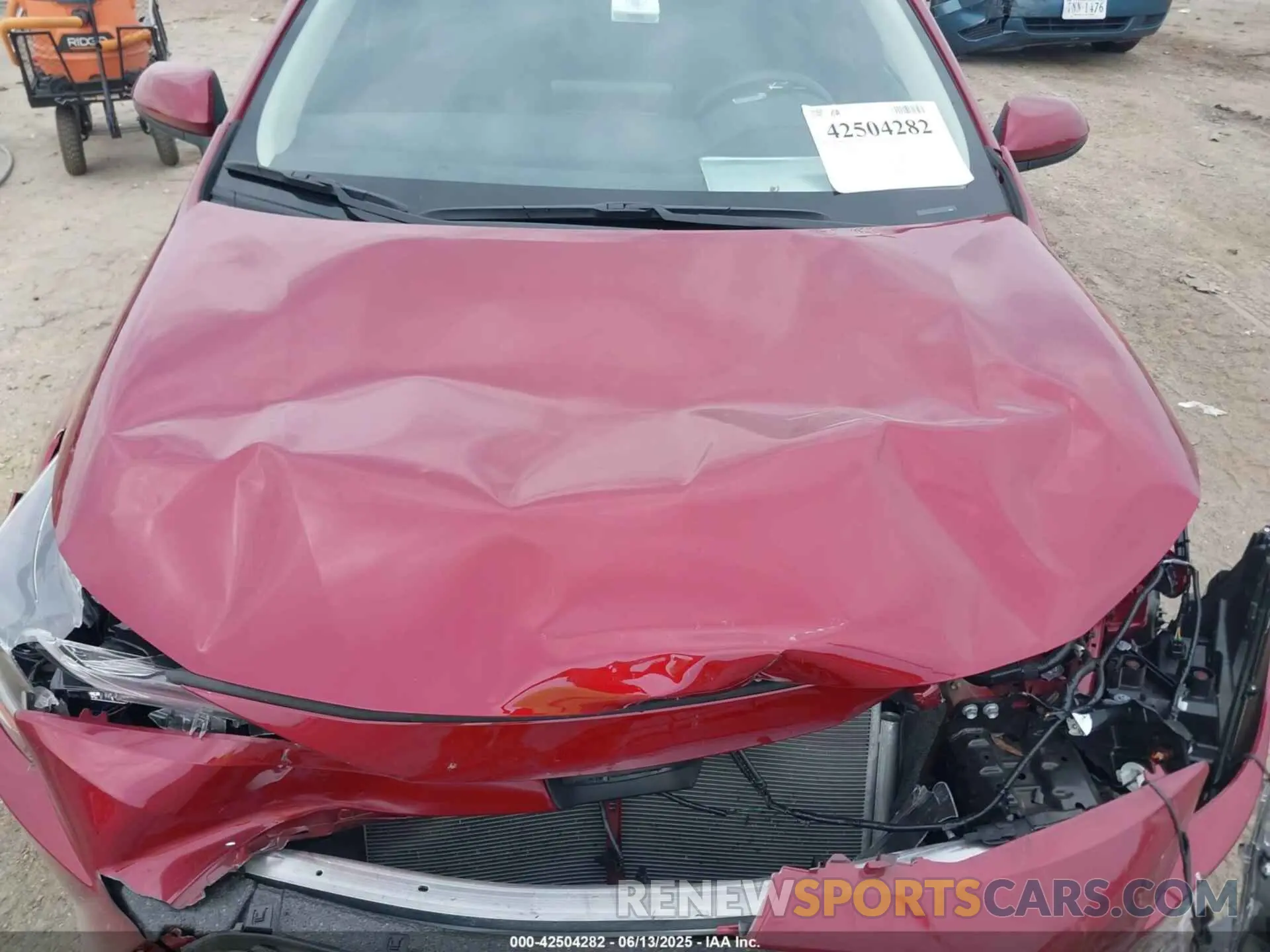 10 Photograph of a damaged car 5YFB4MDE8SP268815 TOYOTA COROLLA 2025