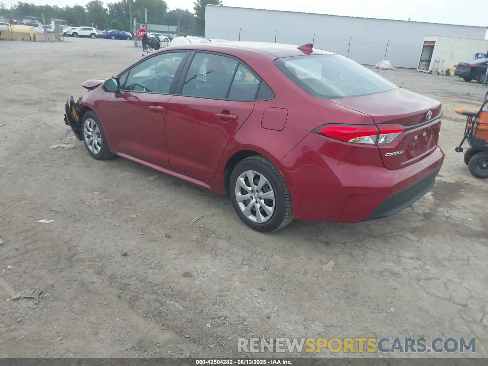 3 Photograph of a damaged car 5YFB4MDE8SP268815 TOYOTA COROLLA 2025