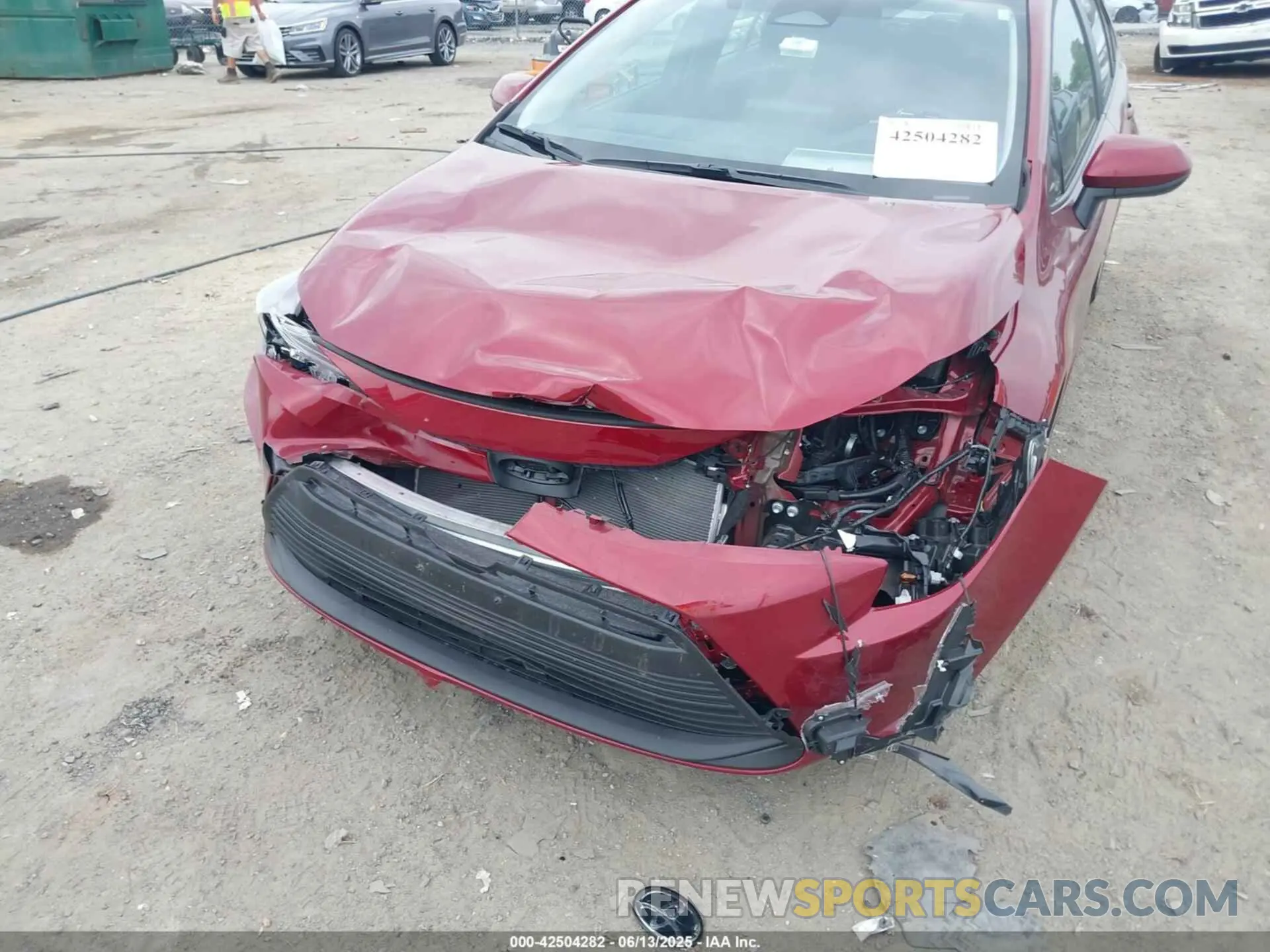 6 Photograph of a damaged car 5YFB4MDE8SP268815 TOYOTA COROLLA 2025