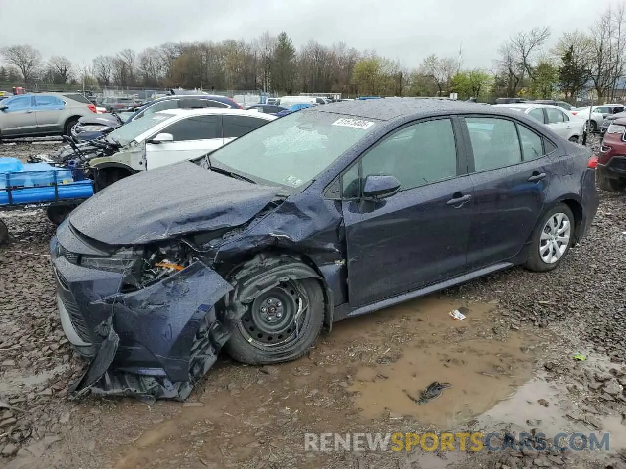 1 Фотография поврежденного автомобиля 5YFB4MDE9SP236360 TOYOTA COROLLA 2025