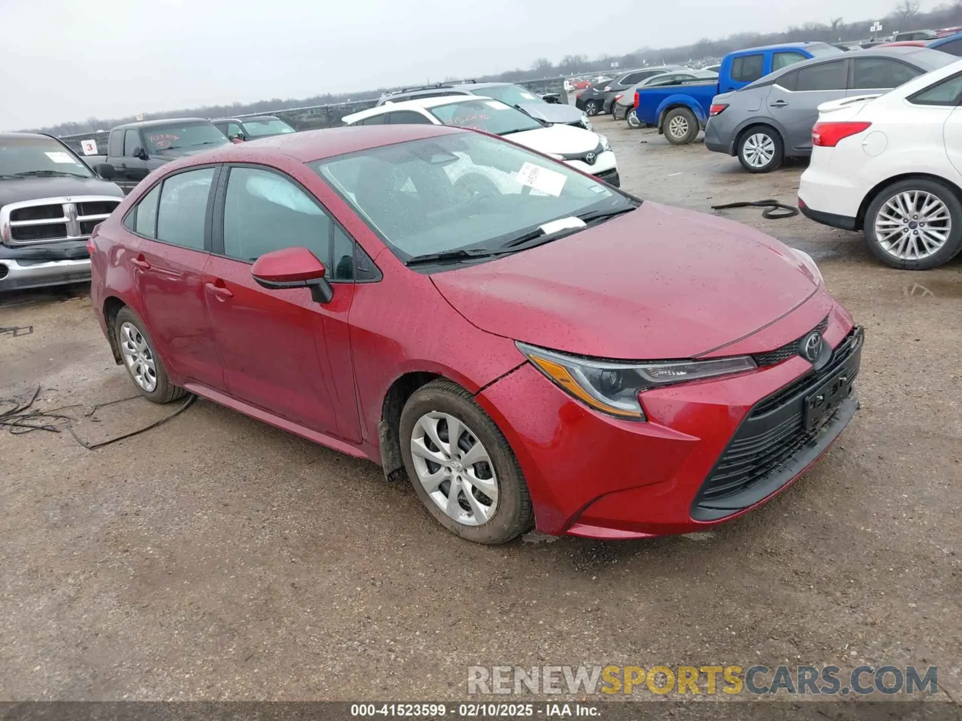 1 Фотография поврежденного автомобиля 5YFB4MDE9SP246466 TOYOTA COROLLA 2025