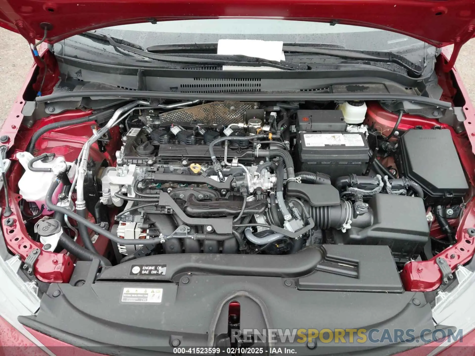 10 Фотография поврежденного автомобиля 5YFB4MDE9SP246466 TOYOTA COROLLA 2025