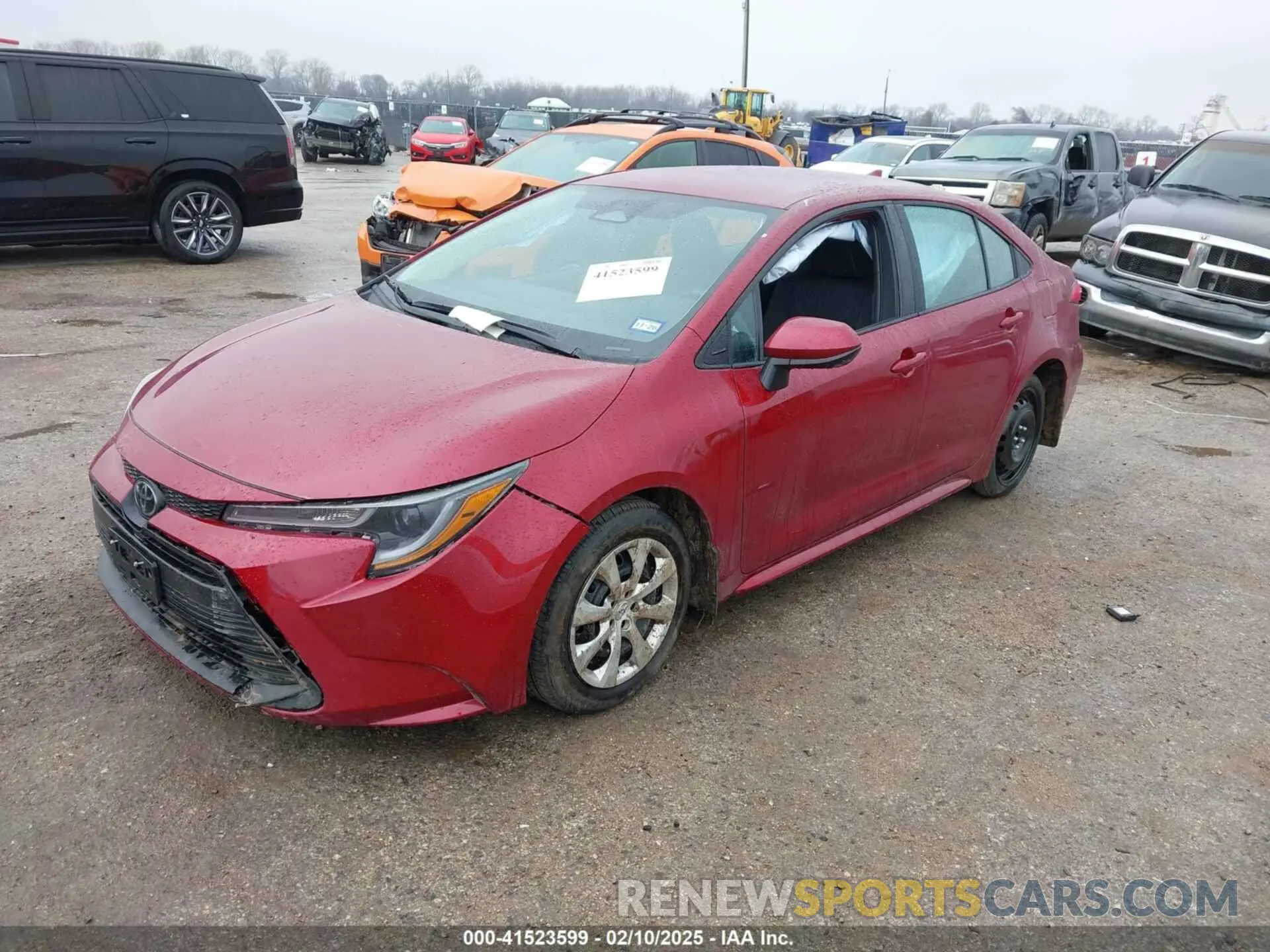2 Фотография поврежденного автомобиля 5YFB4MDE9SP246466 TOYOTA COROLLA 2025