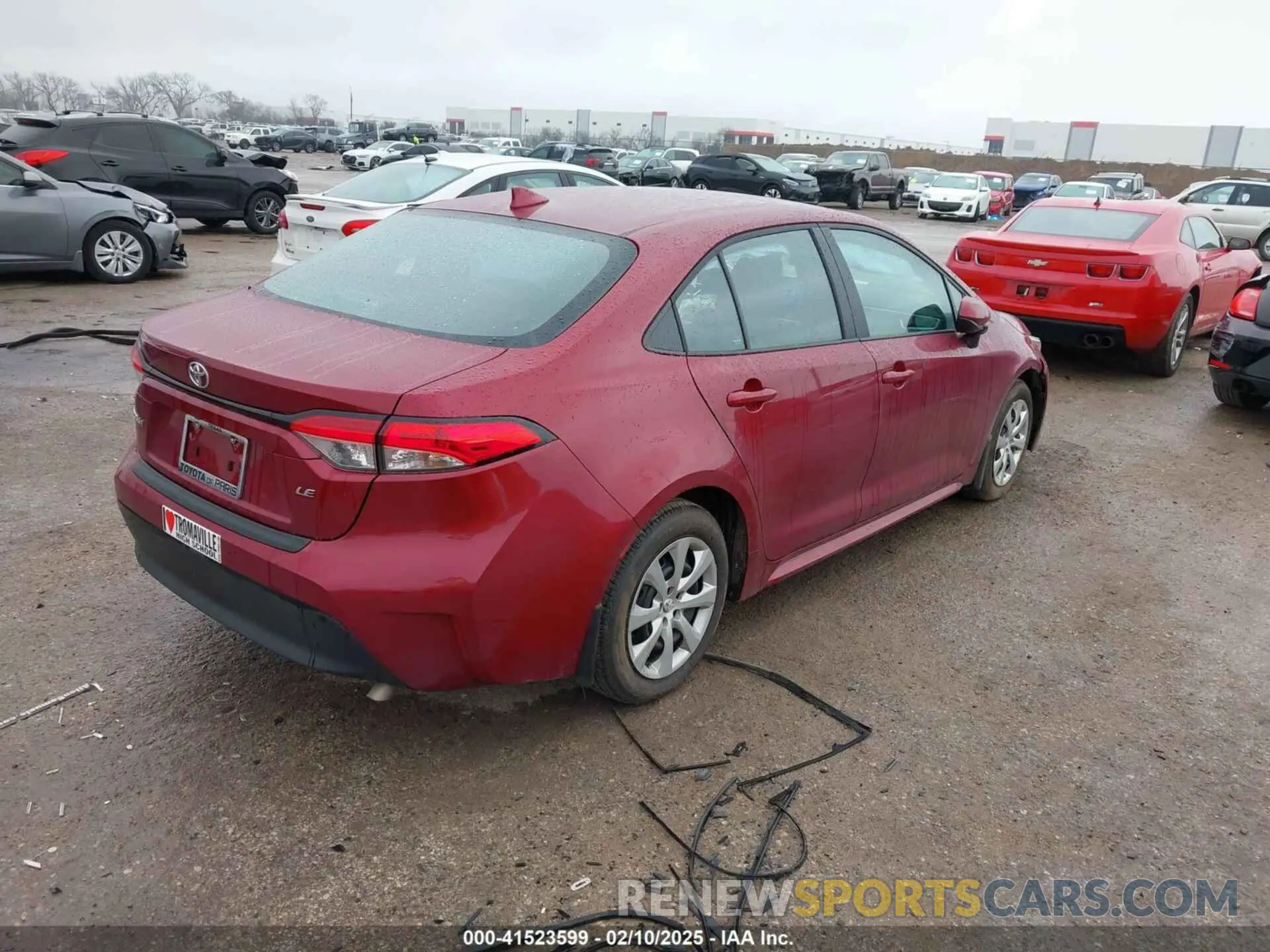 4 Фотография поврежденного автомобиля 5YFB4MDE9SP246466 TOYOTA COROLLA 2025