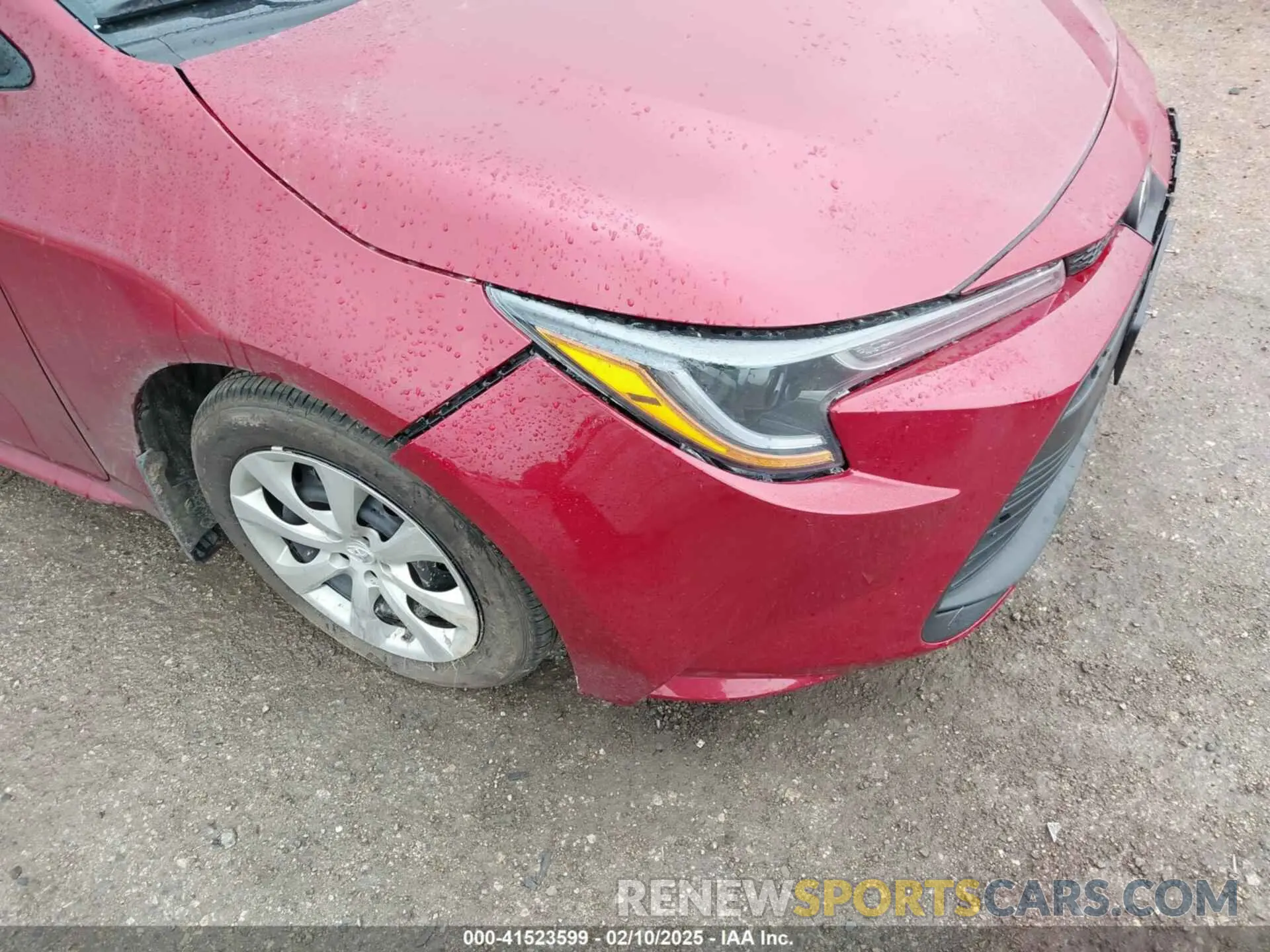 6 Фотография поврежденного автомобиля 5YFB4MDE9SP246466 TOYOTA COROLLA 2025