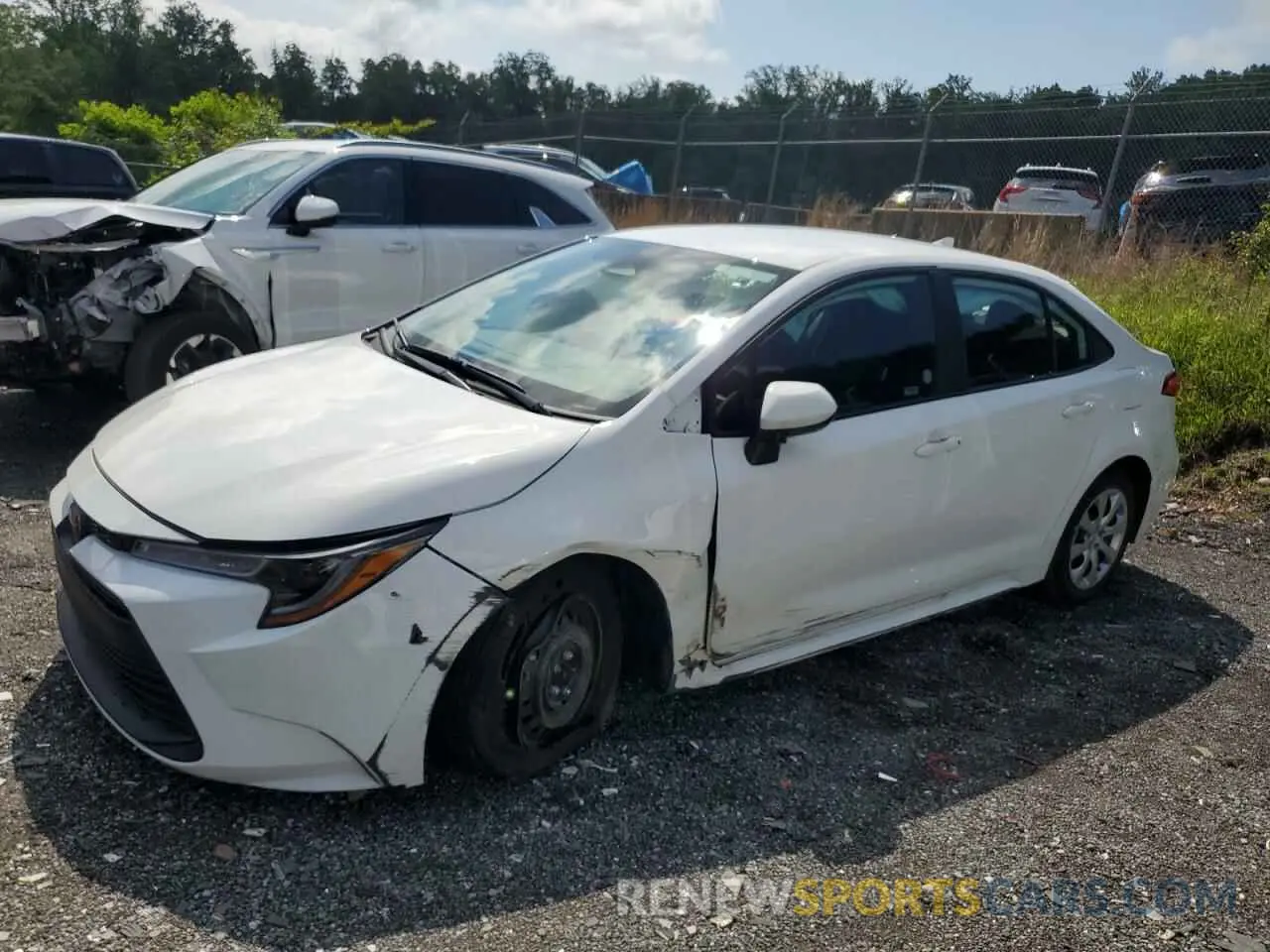 1 Фотография поврежденного автомобиля 5YFB4MDE9SP246841 TOYOTA COROLLA 2025