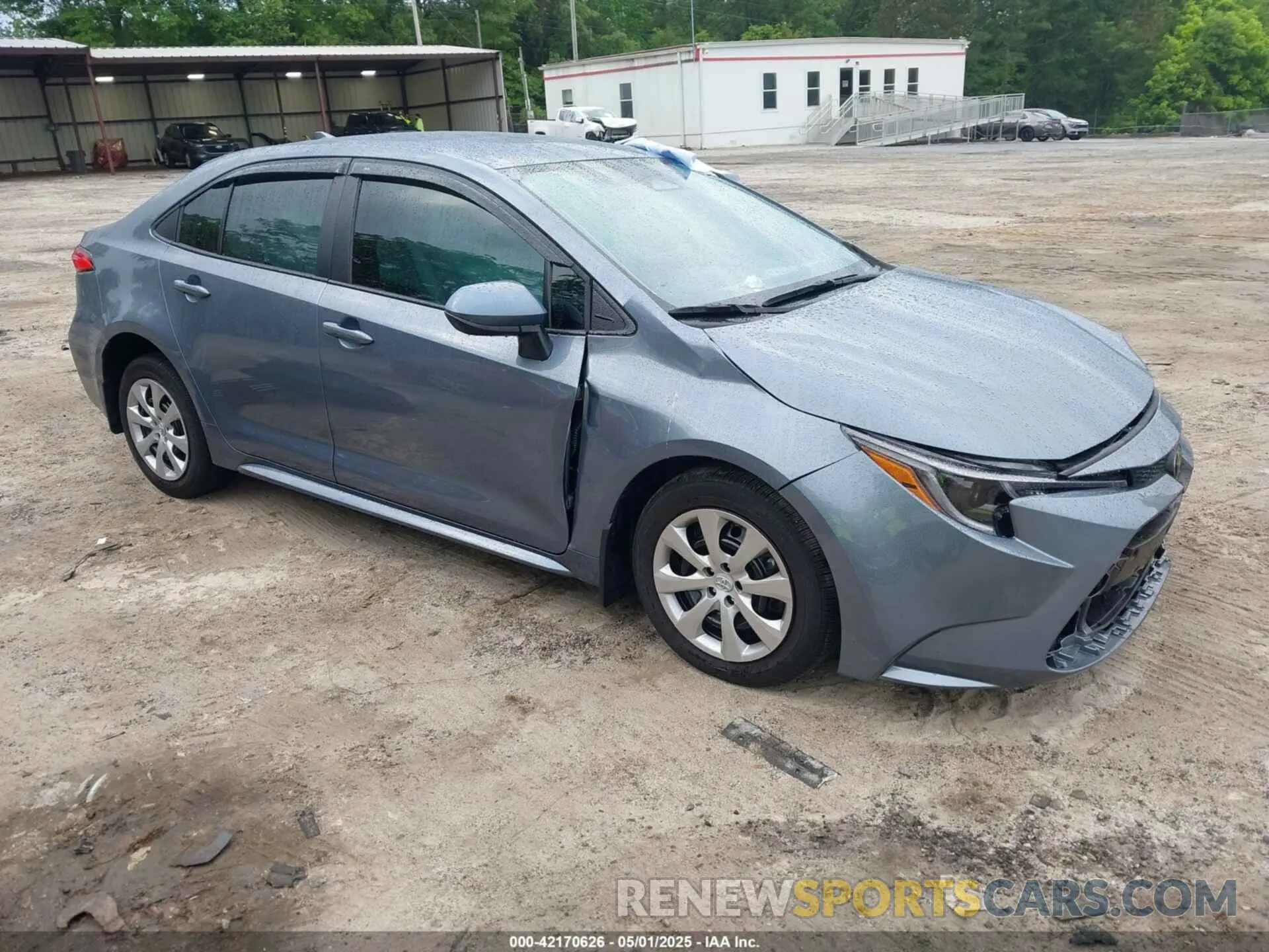 1 Photograph of a damaged car 5YFB4MDE9SP267365 TOYOTA COROLLA 2025