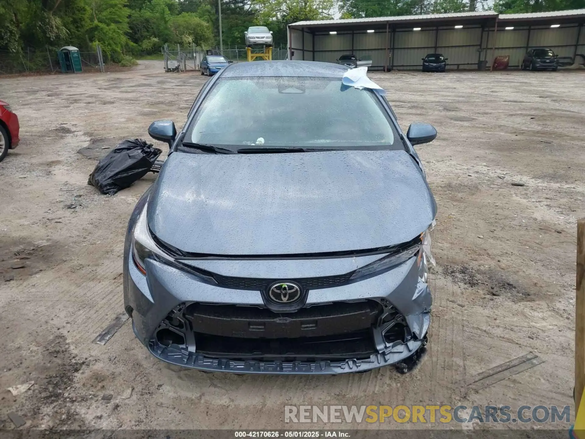13 Photograph of a damaged car 5YFB4MDE9SP267365 TOYOTA COROLLA 2025