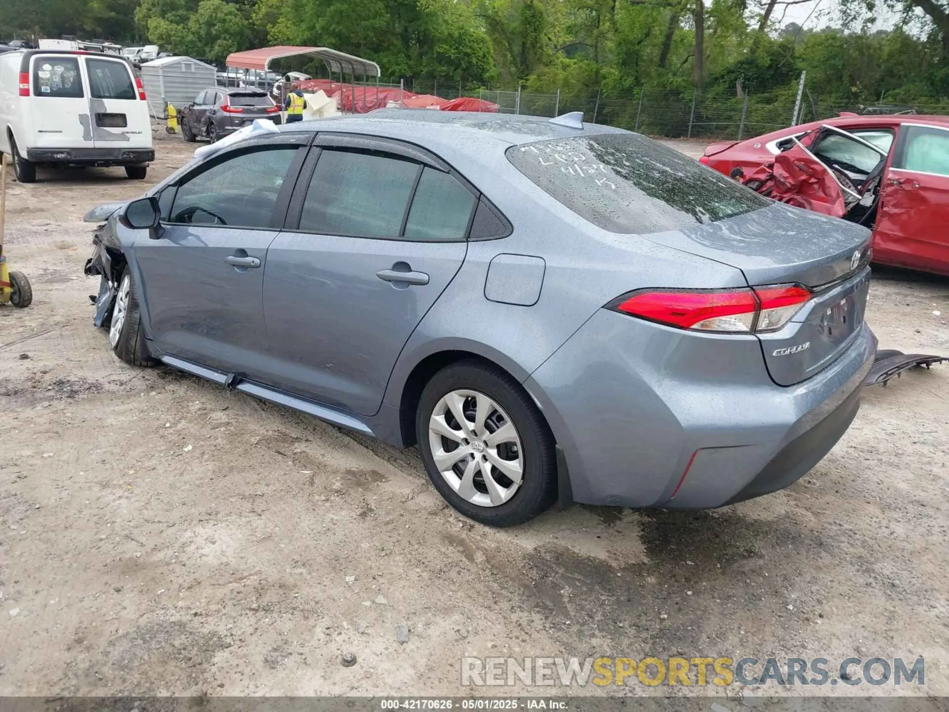 3 Photograph of a damaged car 5YFB4MDE9SP267365 TOYOTA COROLLA 2025
